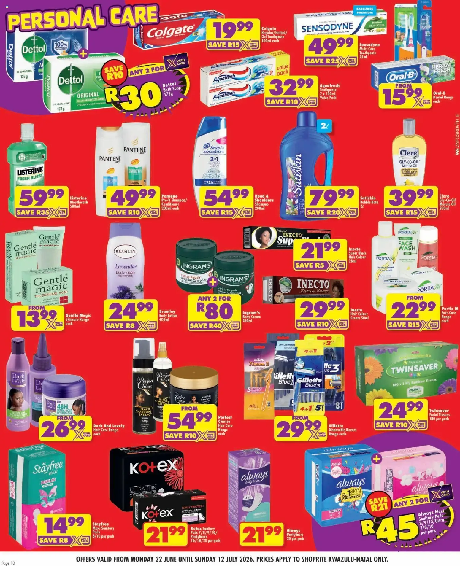 Shoprite Low-Duuuma Deals! from 22 June to 12 July 2026 - Catalogue Page 10