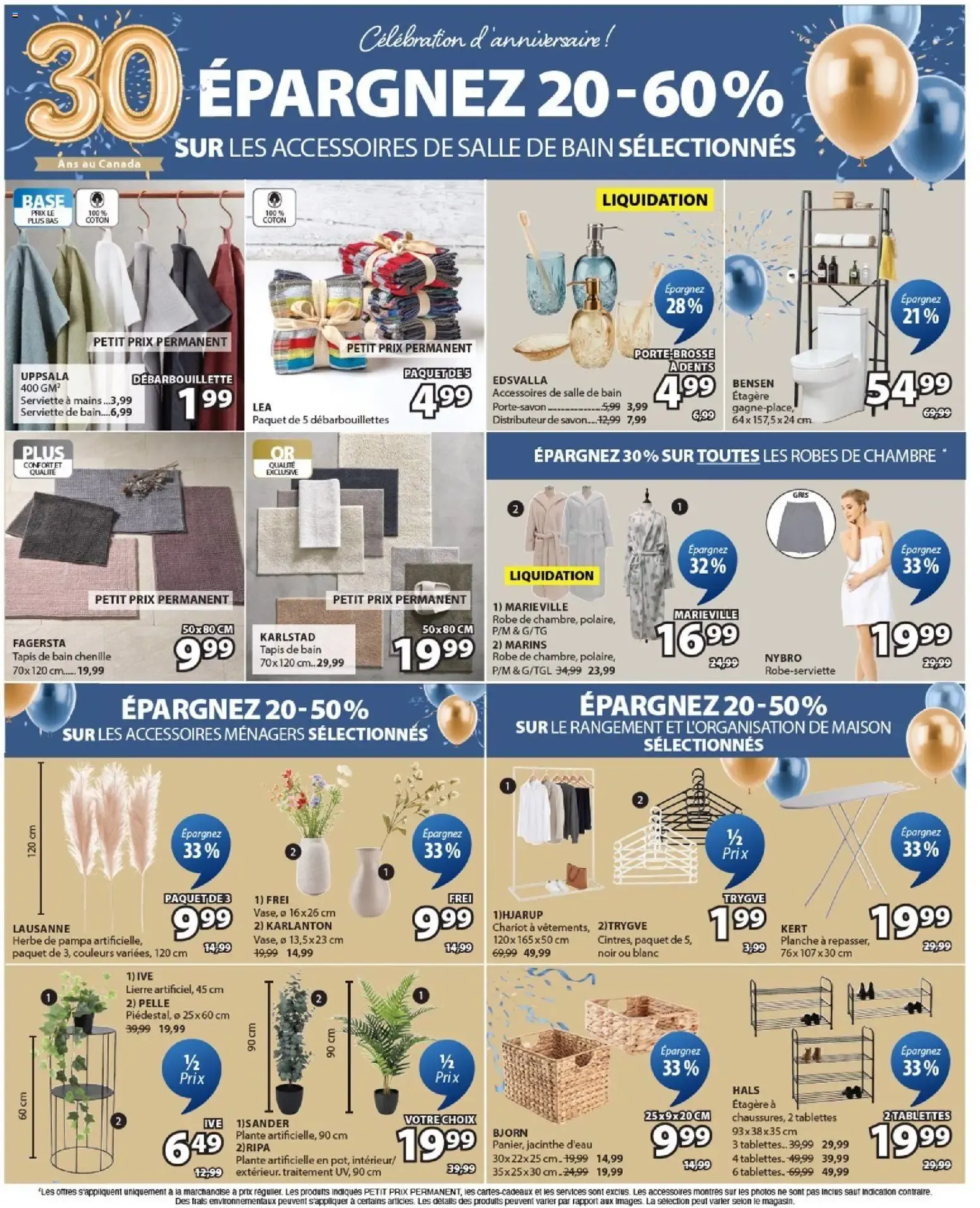 JYSK Sommeil et inspiration scandinave - Célébration 30 Ans from October 8 to October 21 2026 - flyer page 12