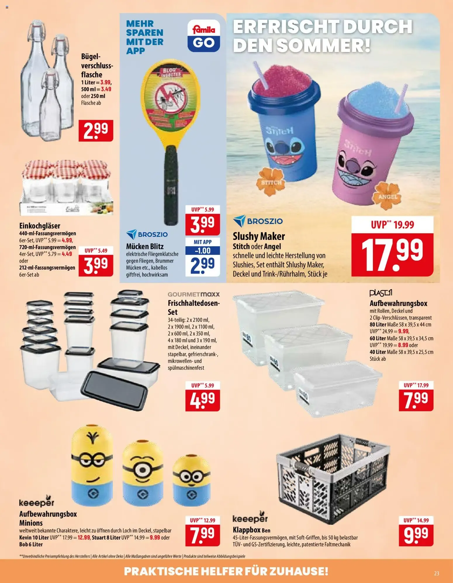 Famila Prospekt (ab 17.08.2026) zum Blättern von 17. August bis 22. August 2026 - Prospekt seite 23