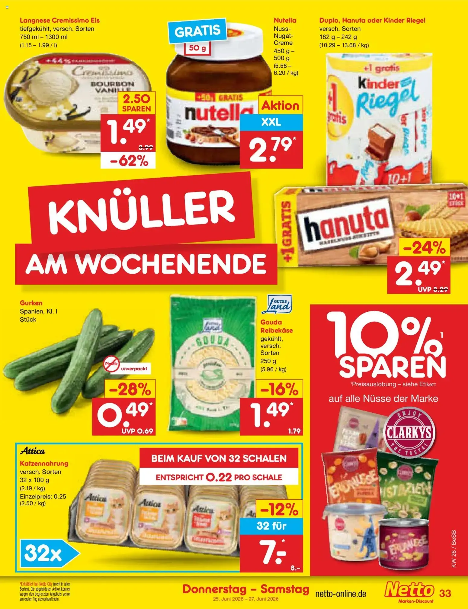 Netto Marken-Discount Prospekt (ab 22.06.2026) » Angebote von 22. Juni bis 27. Juni 2026 - Prospekt seite 45