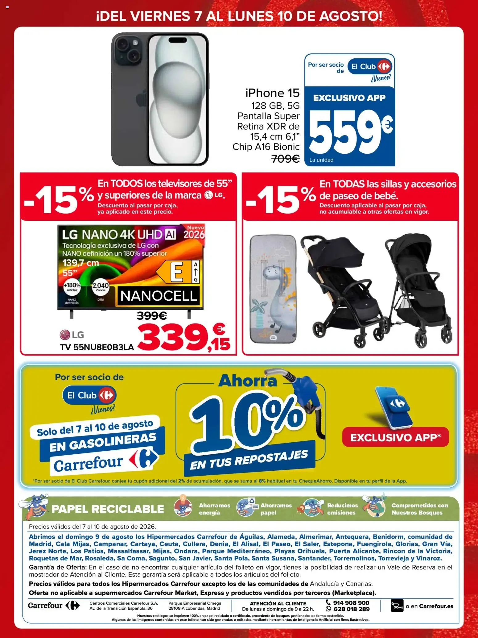 Catálogo de Carrefour Precio Imbatible del 07/08/2026 | Catálogo 7 de agosto al 10 de agosto 2026 - Página 4