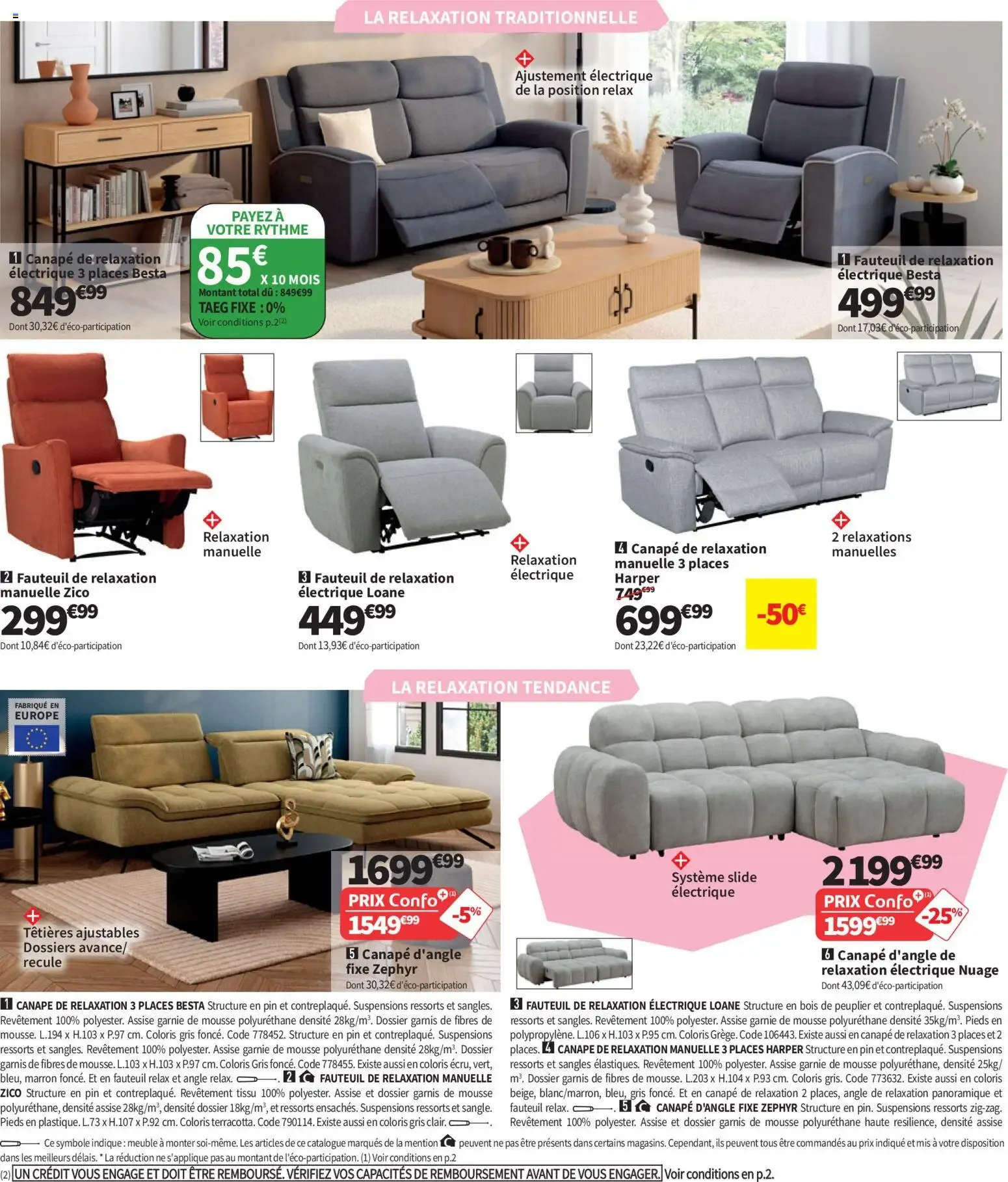 Conforama catalogue à partir du 09/06/2026 - promo en ligne du 9 juin au 6 juillet 2026 - Catalogue page 28