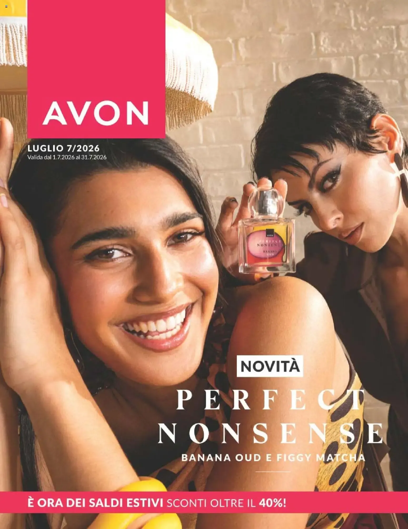 Avon volantino dal 01/07/2026 - online Offerte da 1 luglio a 31 luglio di 2026 - Pagina del volantino 1