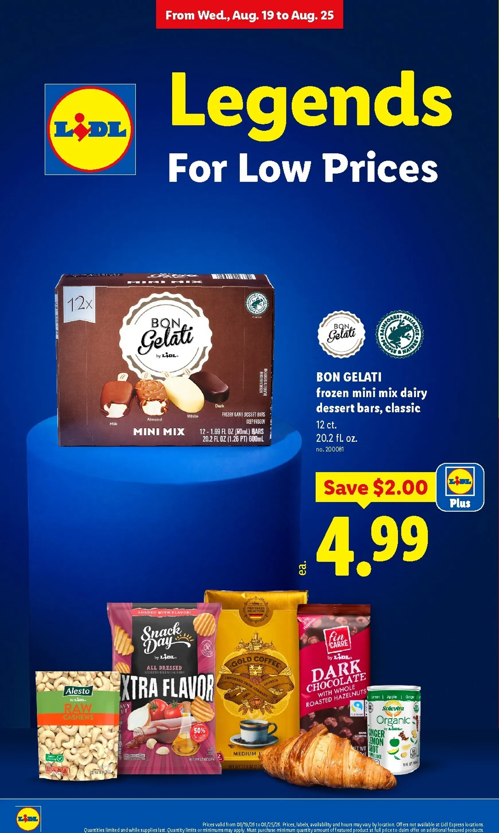Weekly promotion Current Lidl leaflet valid from Wednesday 08/19/2026 to Tuesday 08/25/2026 spanning from August 19 to August 25 2026 - Page 10 for Catalogue 365