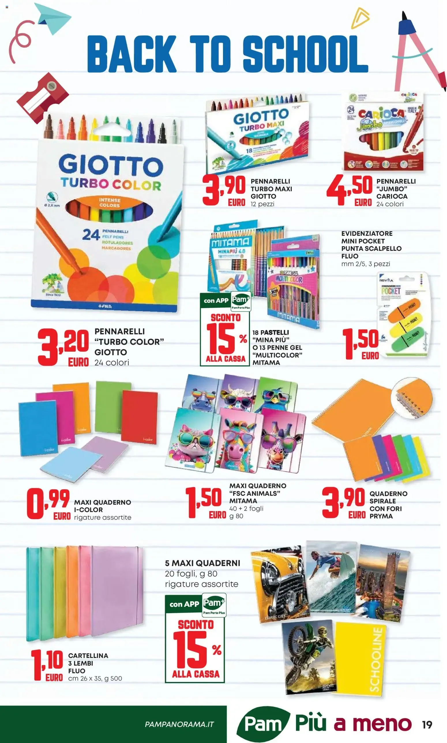 Pam PANORAMA Offerte Irresistibili da 13 agosto a 26 agosto di 2026 - Pagina del volantino 19