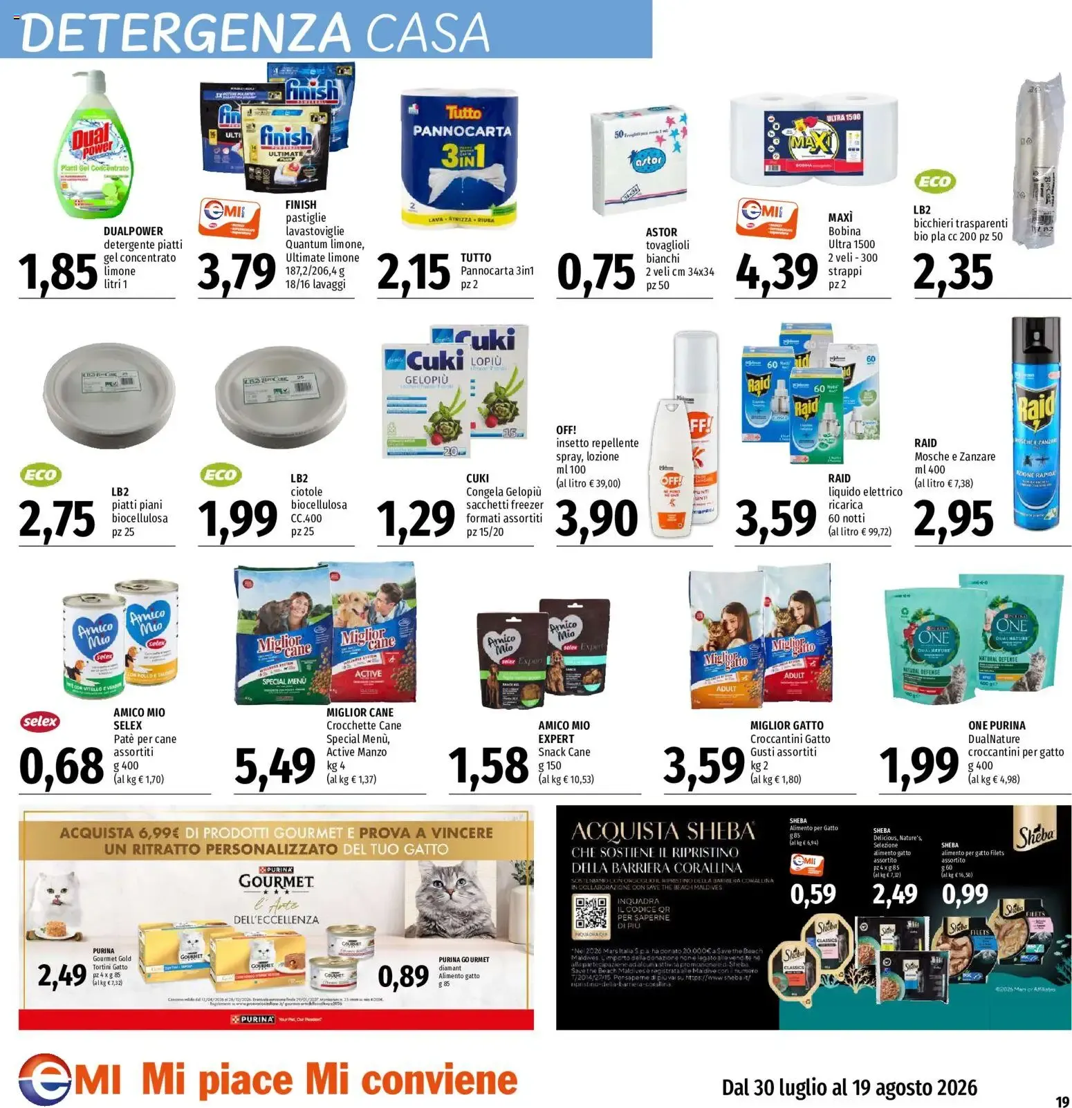 EMI volantino dal 30/07/2026 - online Offerte da 30 luglio a 19 agosto di 2026 - Pagina del volantino 19