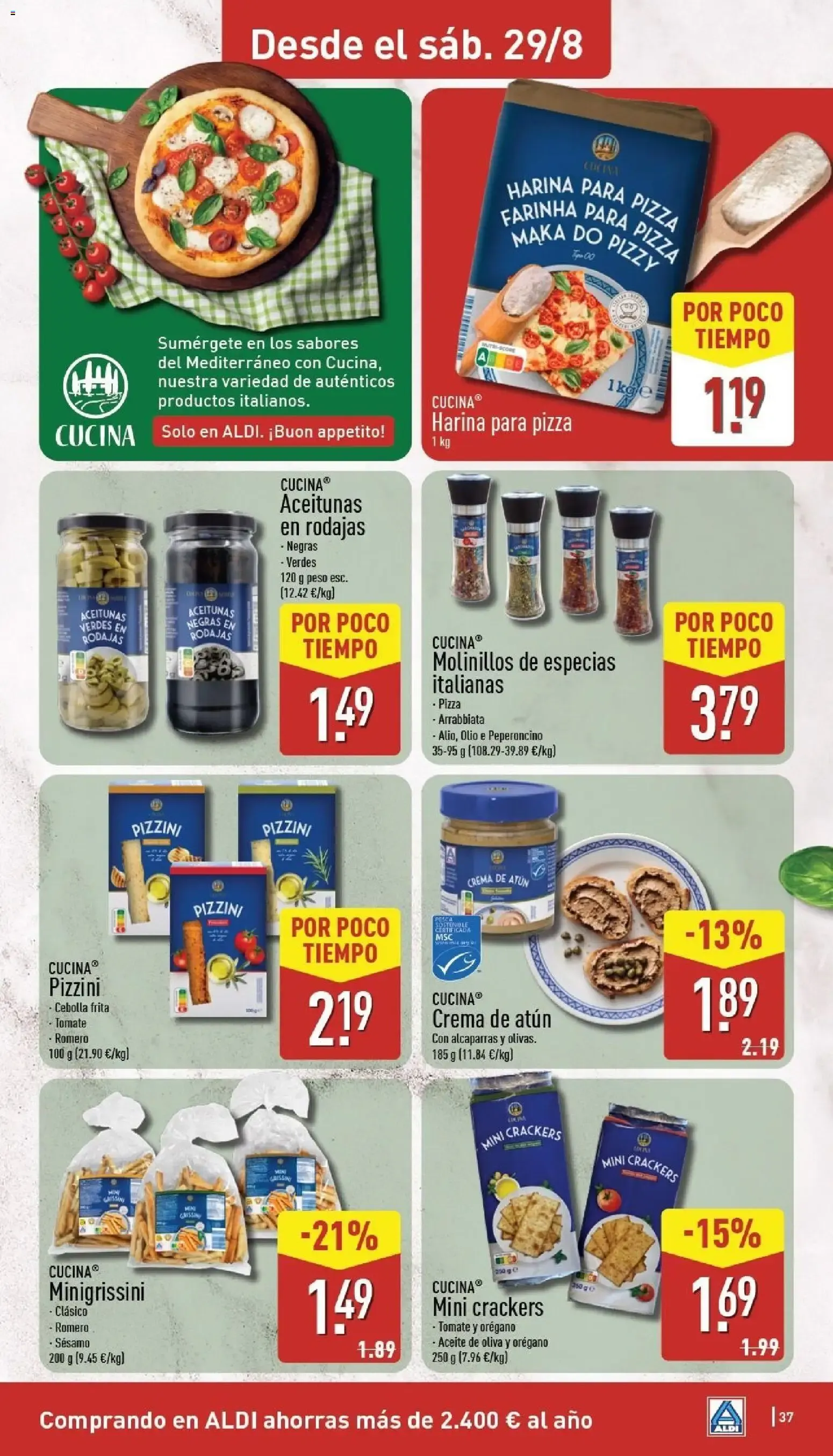 Catálogo de Aldi folleto Canarias del 24/08/2026 | Catálogo 24 de agosto al 30 de agosto 2026 - Página 37