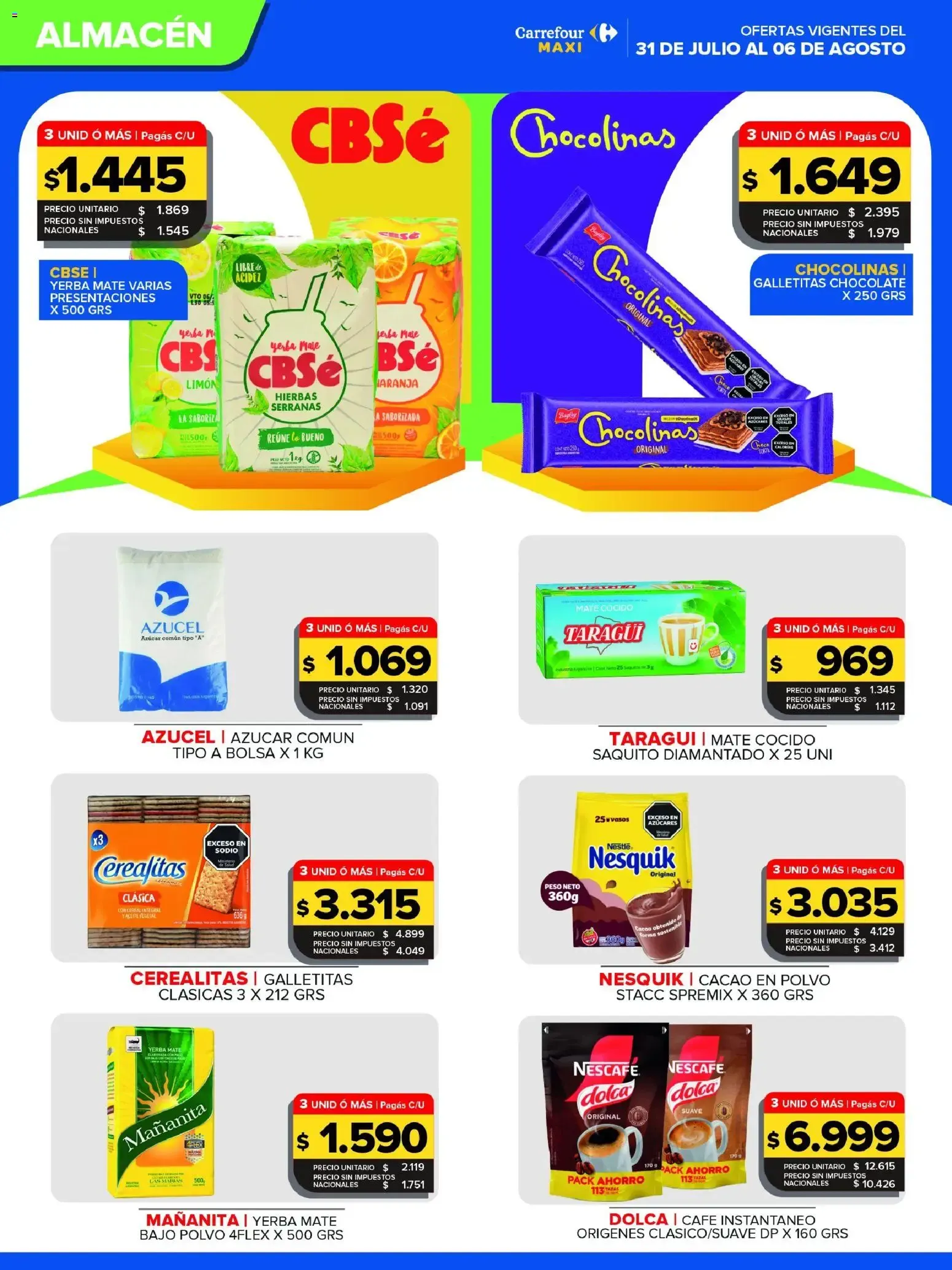 Ofertas de Carrefour Maxi catálogo del 31/07/2026 - 06/08/2026 31 de julio al 6 de agosto 2026 - Página 6 del catálogo