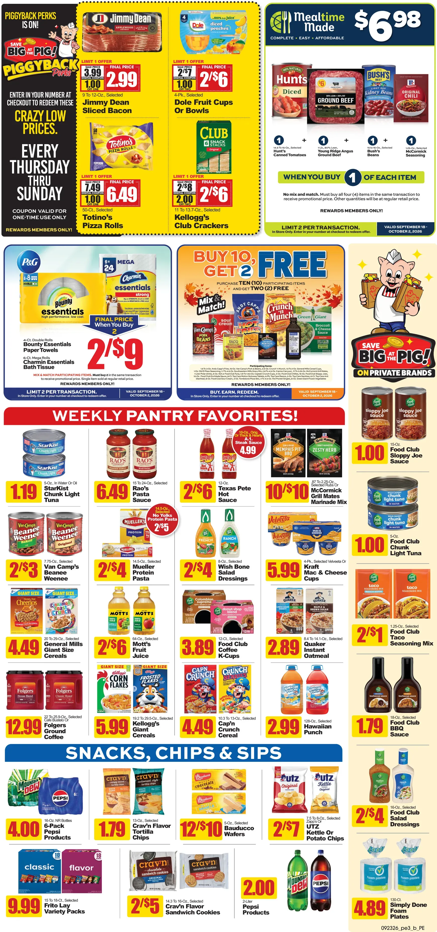 Weekly ad Current Piggly Wiggly leaflet valid from Wednesday 09/23/2026 to Tuesday 09/29/2026 from September 23 to September 29 2026 - Page 3