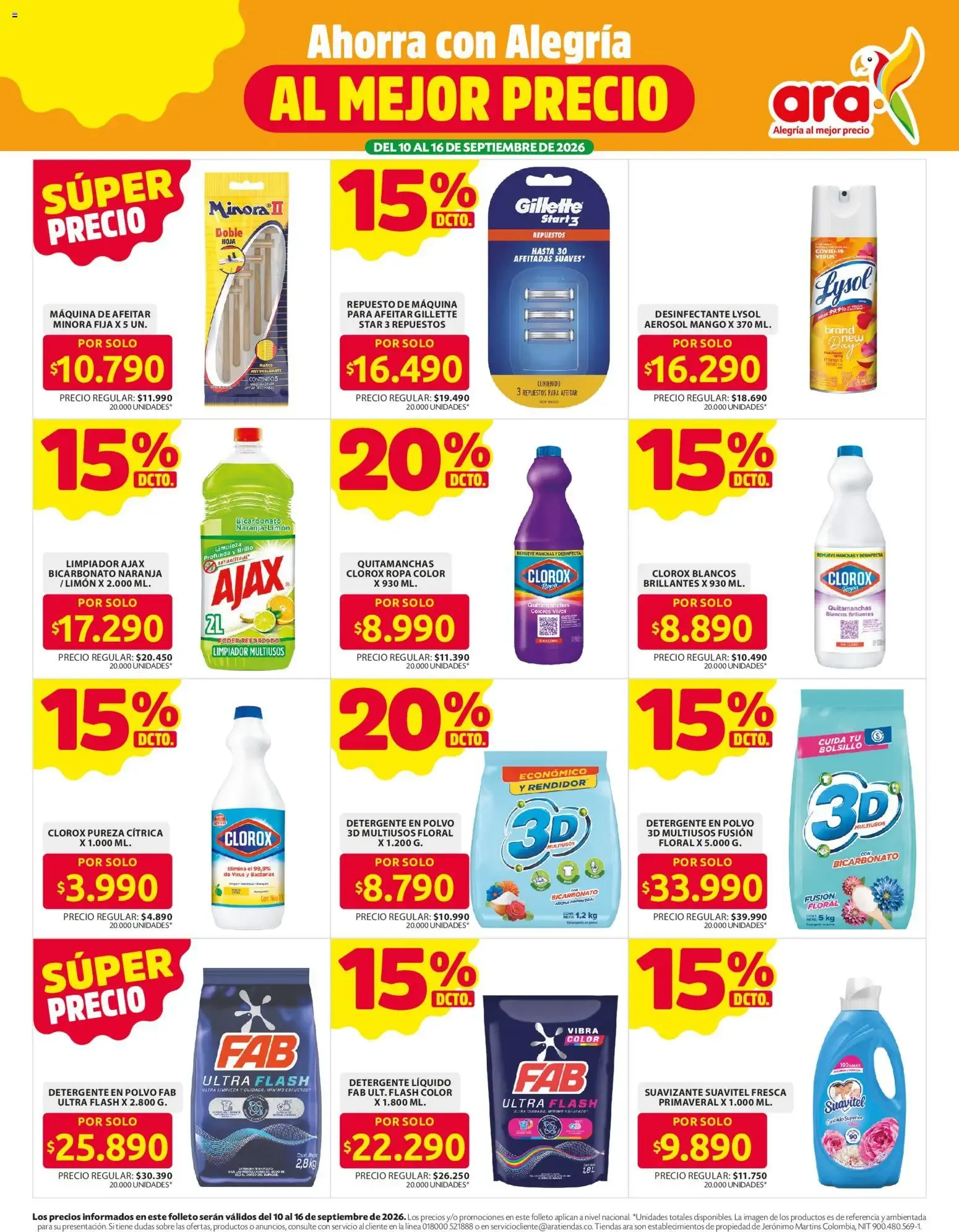 Catalogo de Ara catálogo los precios mas bajos desde el 10/09/2026 > Revistas Septiembre 10 de septiembre al 16 de septiembre 2026 - Pag 12