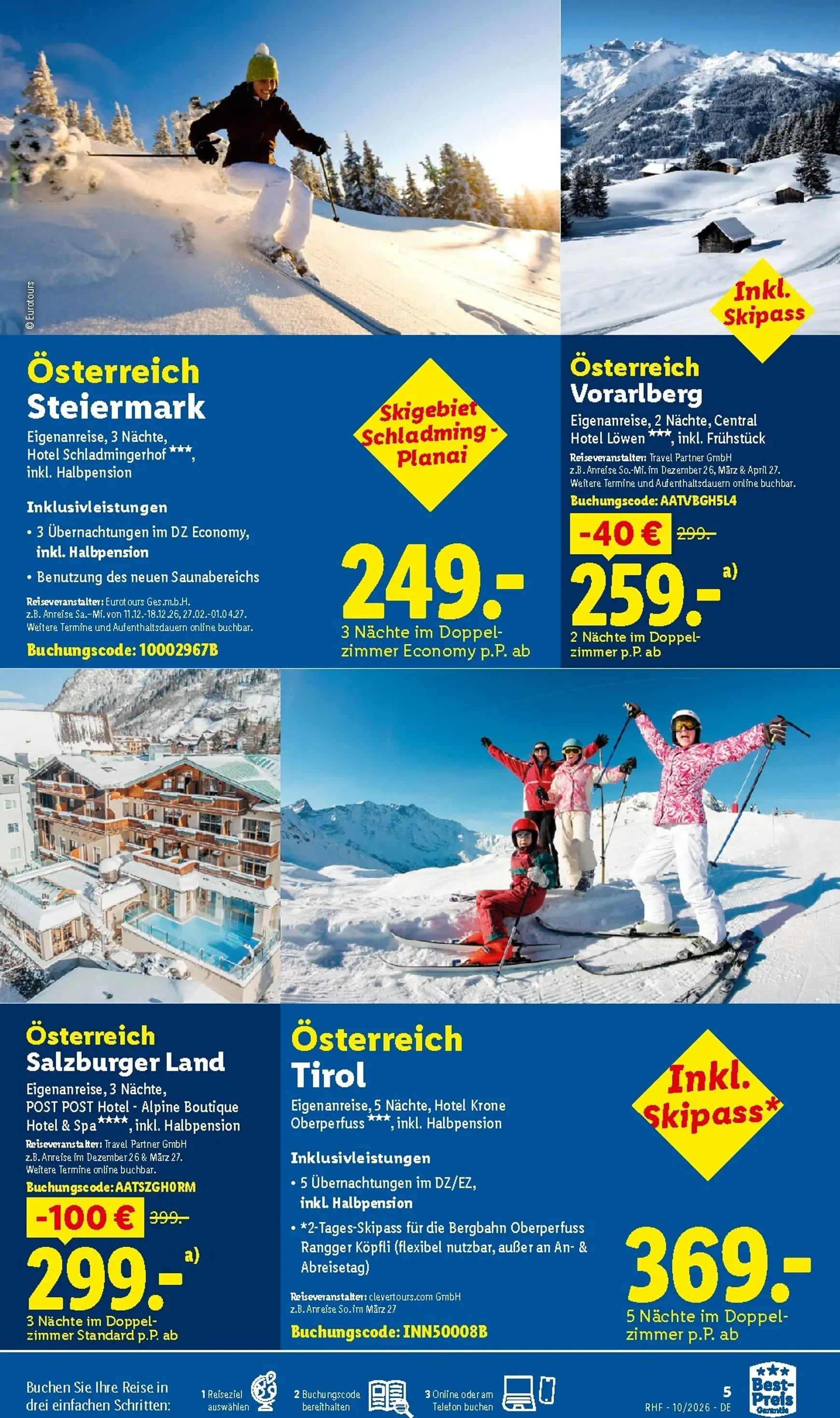 Lidl - Reise-Highlights Prospekt – von Mittwoch 30.09.2026 bis Samstag 31.10.2026 von 30. September bis 31. Oktober 2026 - Prospekt seite 5