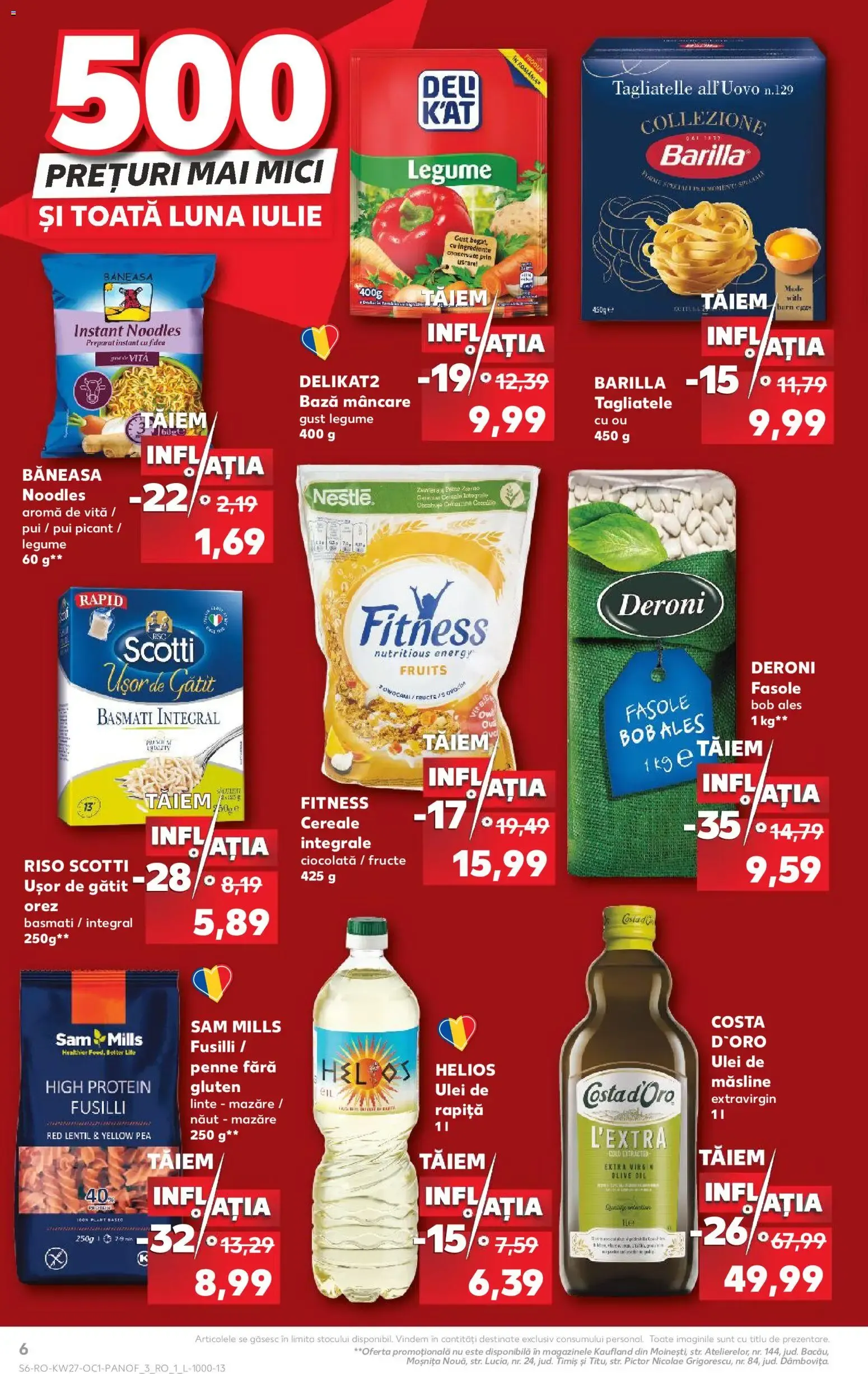 Catalog Kaufland Catalog Tăiem inflația 01.07.2026 - Revista si Oferta de la 1 iulie până la 4 august 2026 - Revista Pagina 6