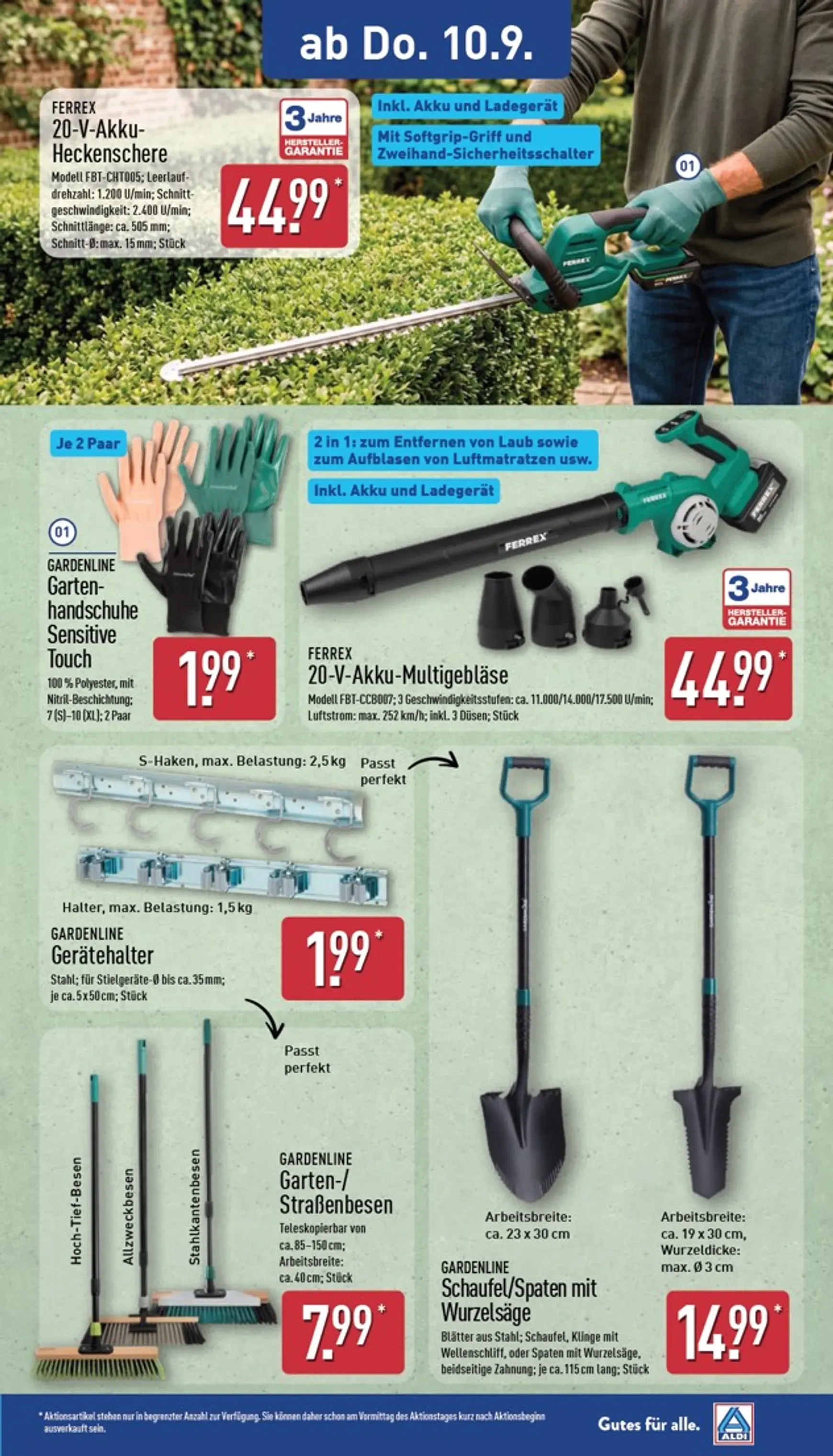 ALDI NORD - Ausblick Prospekt nächste Woche – von Montag 07.09.2026 bis Samstag 12.09.2026 von 7. September bis 12. September 2026 - Prospekt seite 9