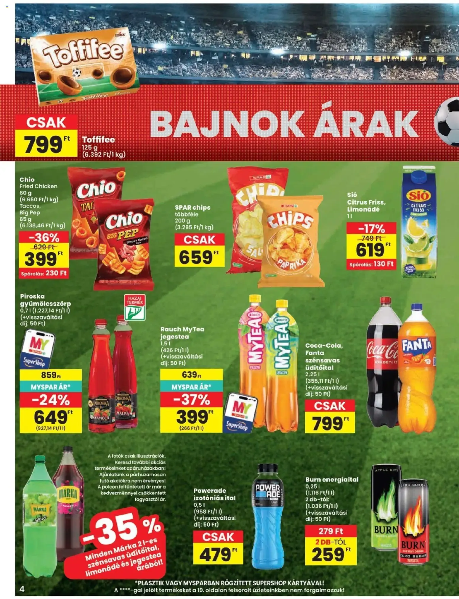Katalógus Spar: Promociones de cumpleaños y súper precios június 11.-tól június 17.-ig 2026. - Oldal 4