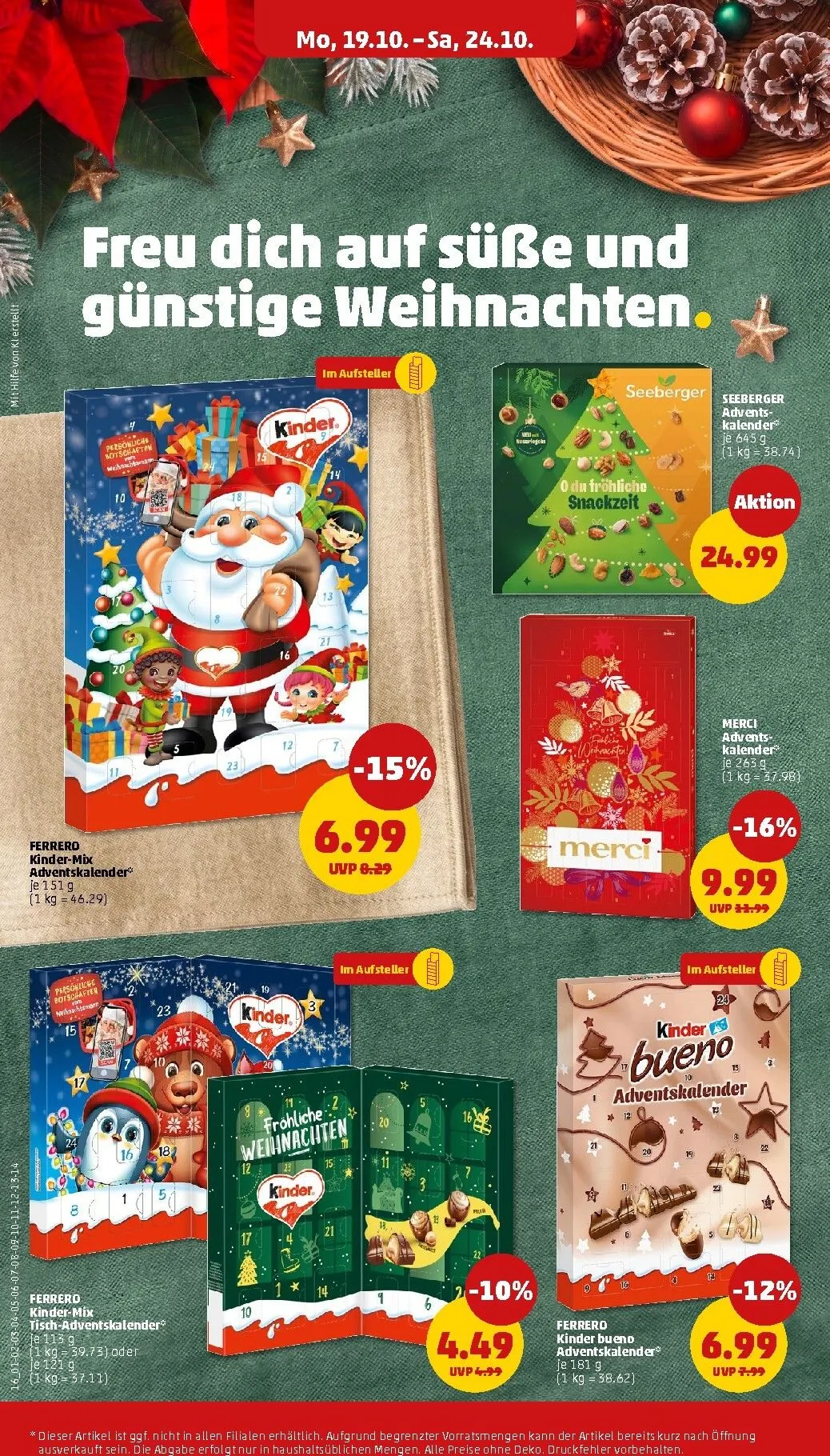PENNY Prospekt nächste Woche – von Montag 19.10.2026 bis Samstag 24.10.2026 von 19. Oktober bis 24. Oktober 2026 - Prospekt seite 18