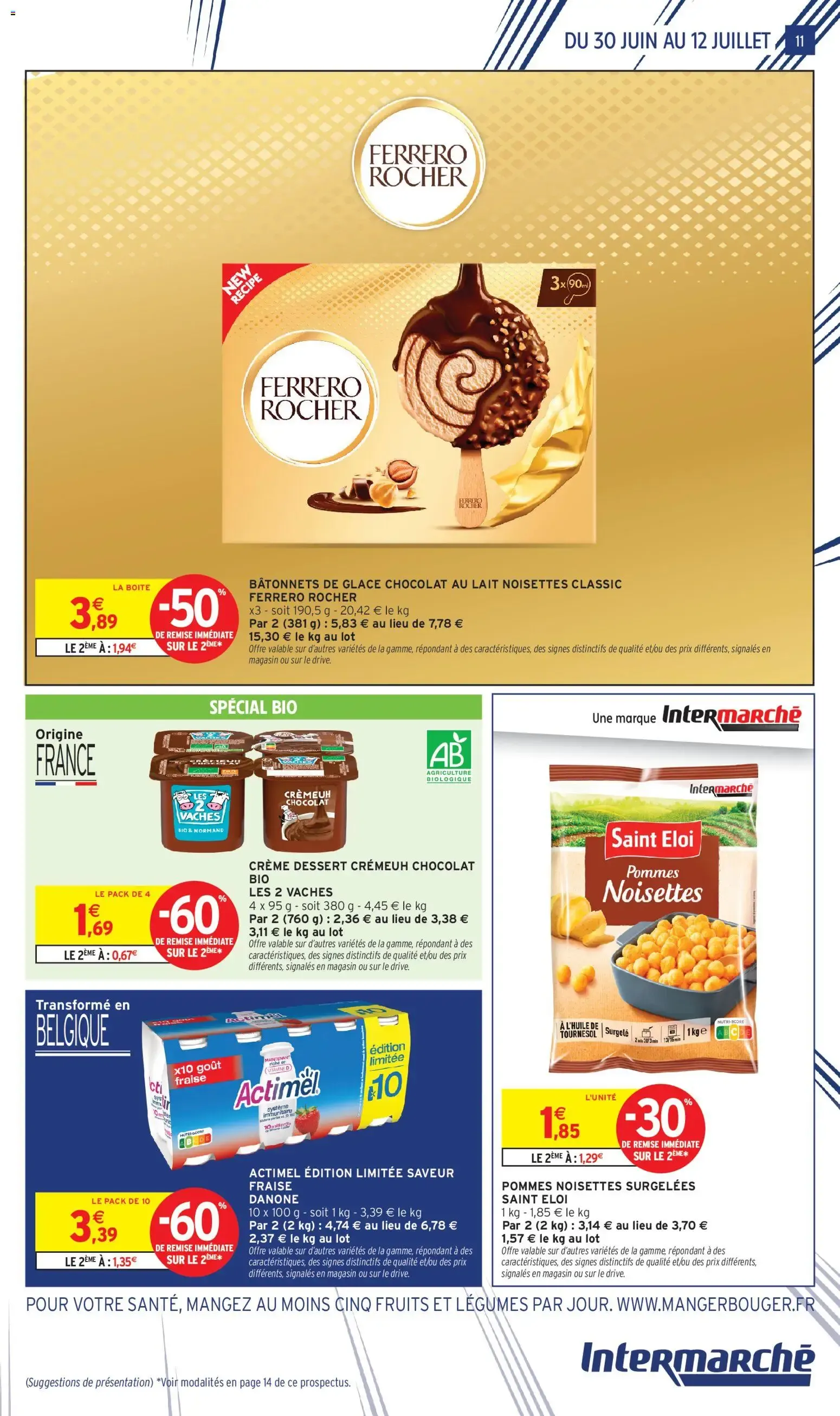 Intermarché - 80% en ventaja tarjeta en Ariel y Lenor du 30 juin au 12 juillet 2026 - Catalogue page 11