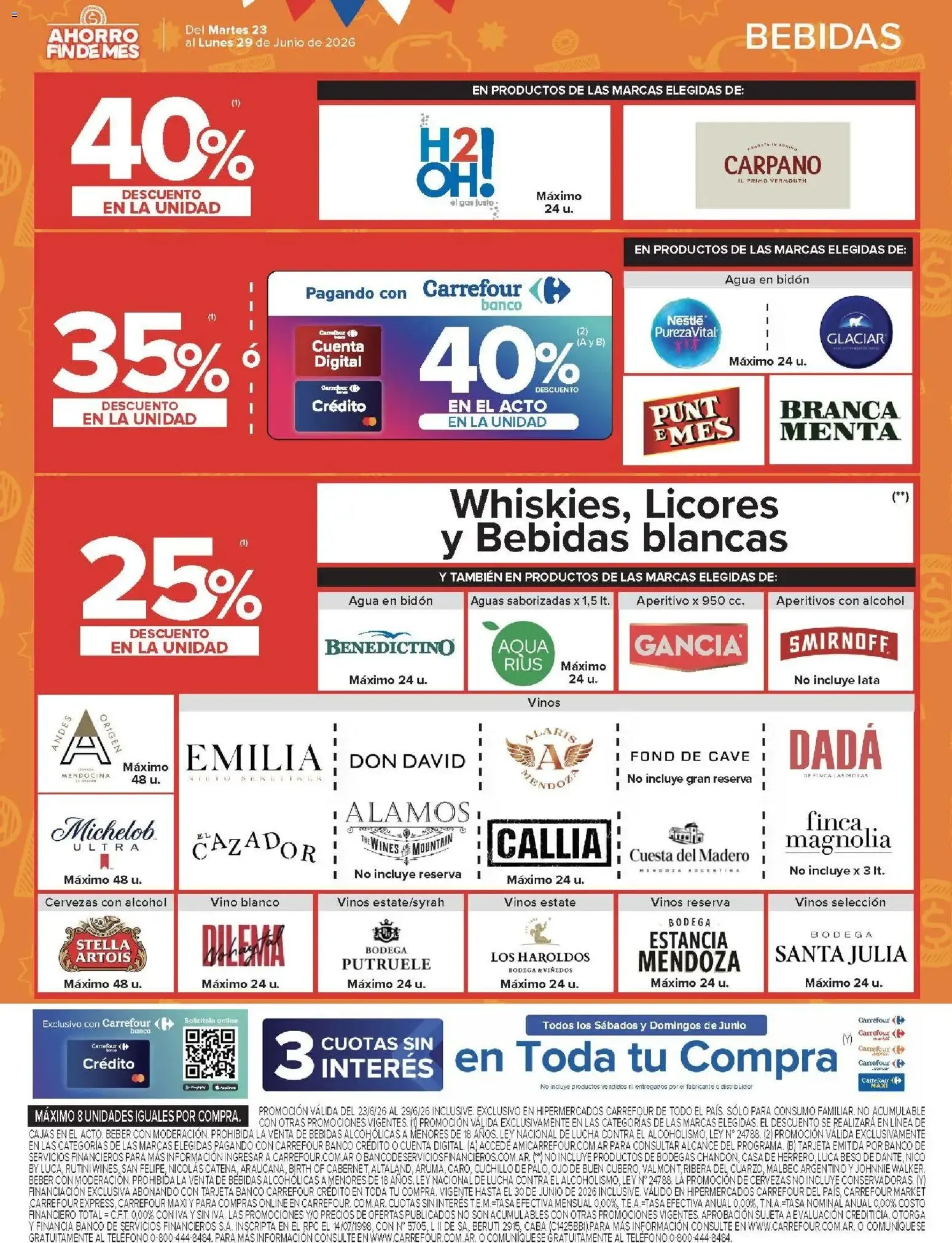 Ofertas de Carrefour: Ofertas de Hiper y Market - Ahorro Fin de Mes 23 de junio al 29 de junio 2026 - Página 14 del catálogo