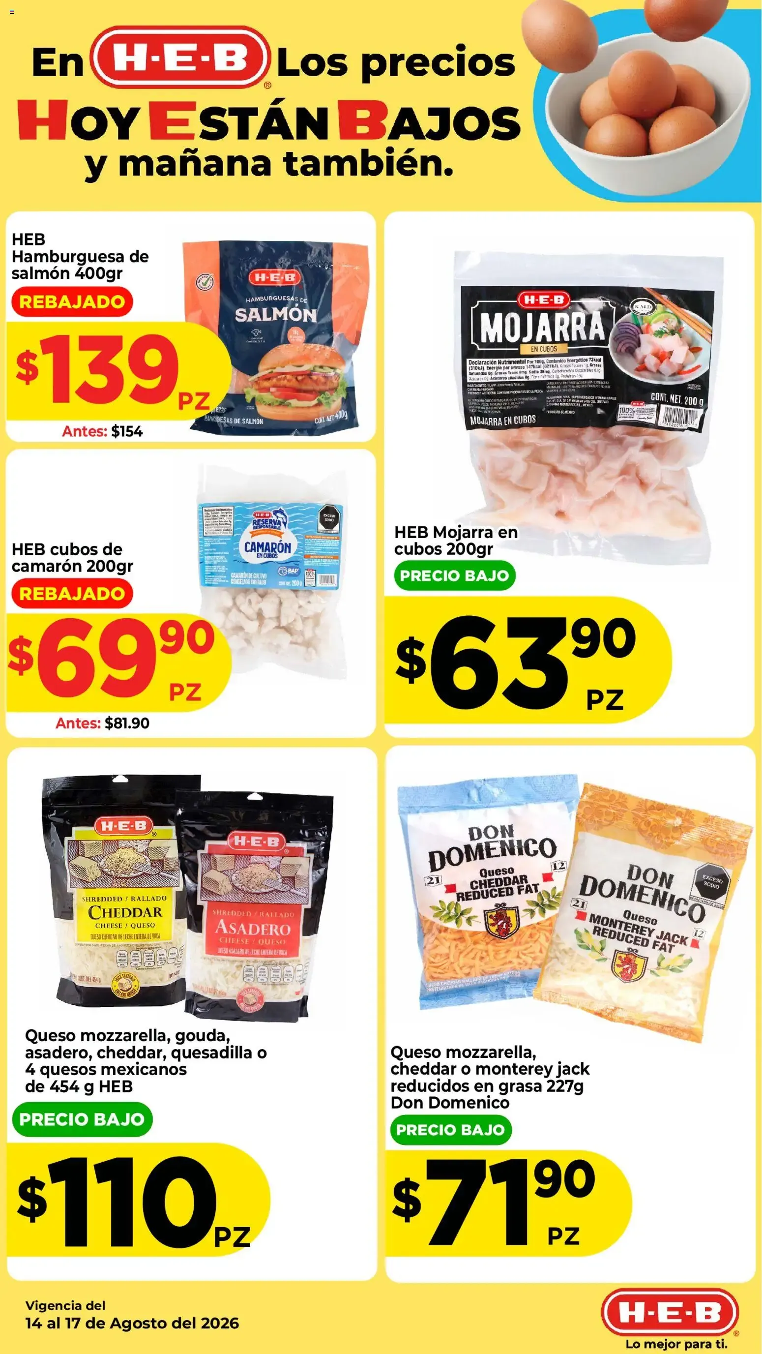 Catálogo de En H-E-B Los precios HOY ESTÁN BAJOS y mañana también. 14 de agosto al 17 de agosto 2026 - Pagina 3