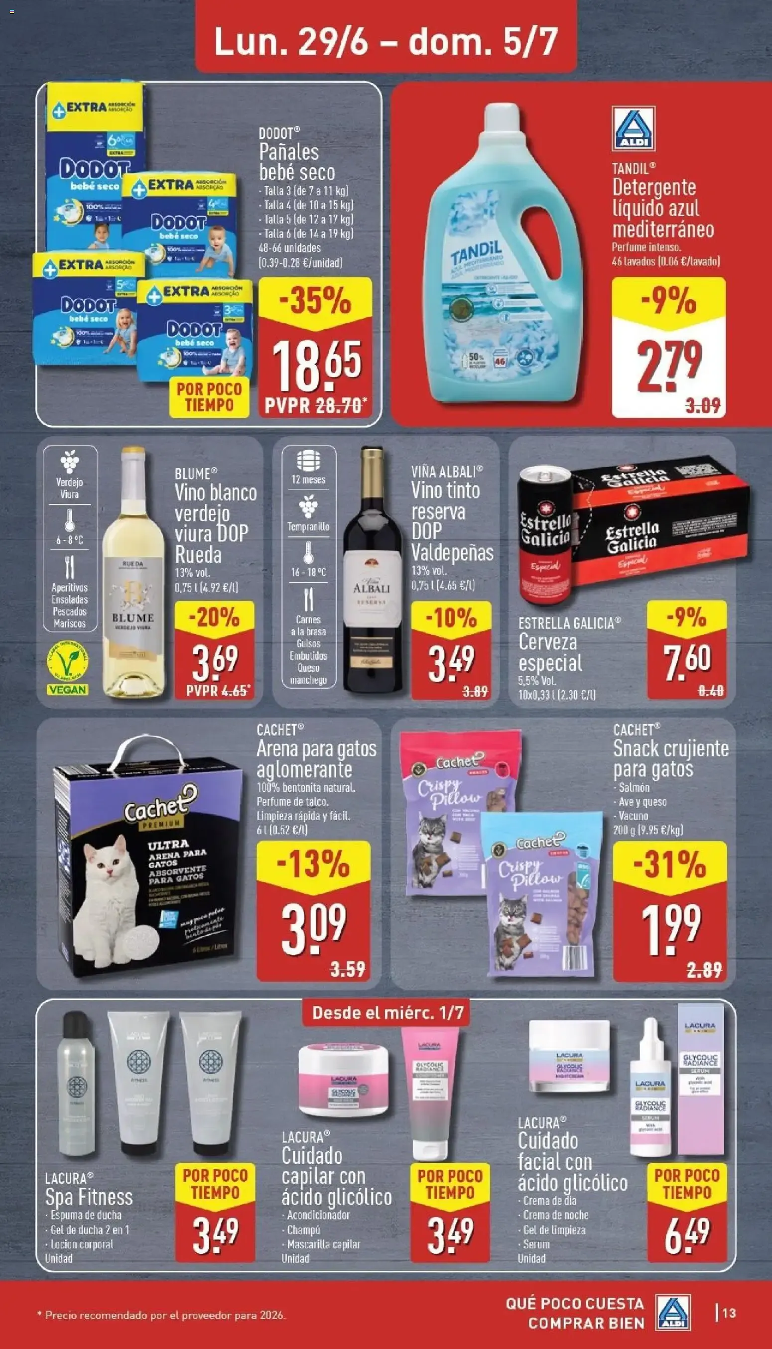 Catálogo de Aldi folleto Canarias del 29/06/2026 | Catálogo 29 de junio al 5 de julio 2026 - Página 13