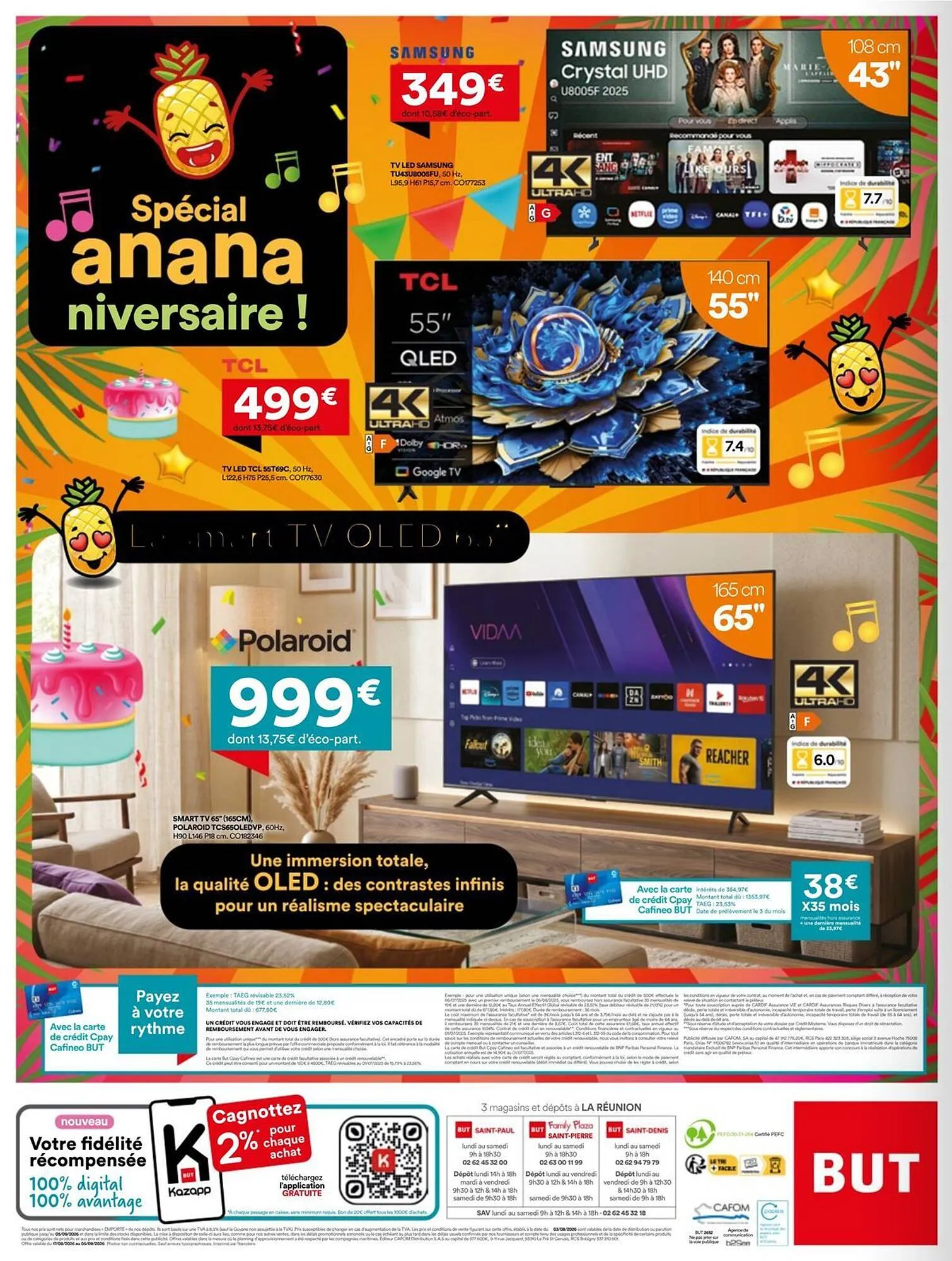 Joyeux Anana Niversaire! du 17 août au 5 septembre 2026 - Catalogue page 12