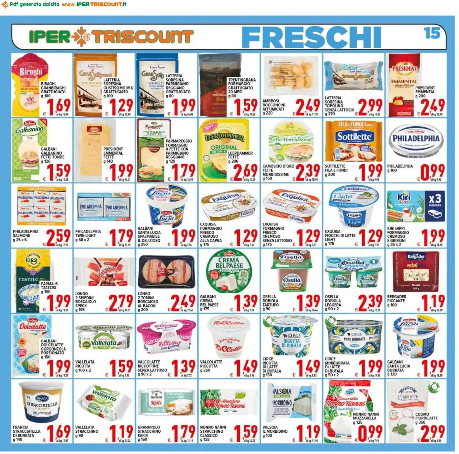 Ipertriscount volantino dal 12/08/2026 - online Offerte da 12 agosto a 20 agosto di 2026 - Pagina del volantino 15