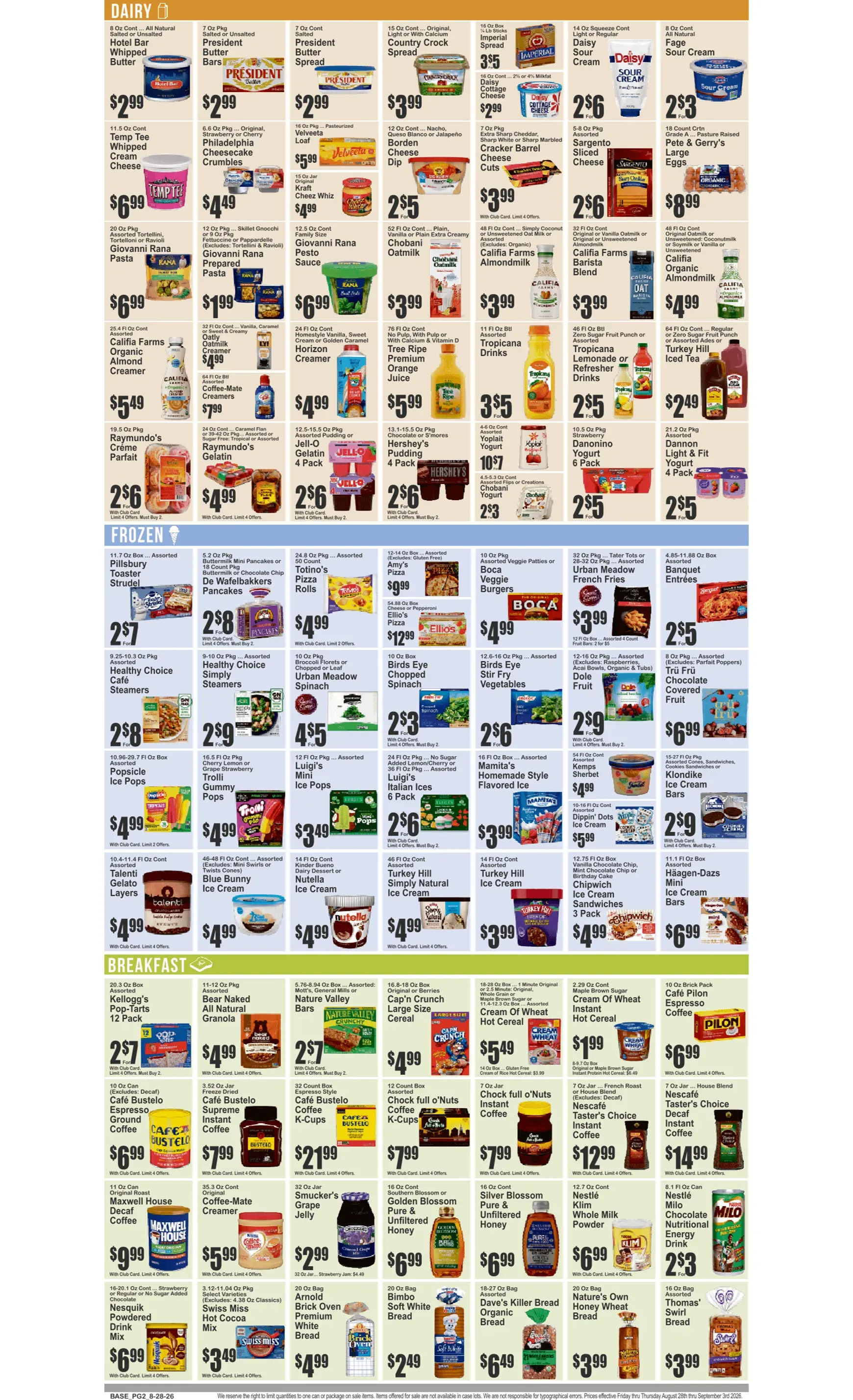 Weekly ad Current Key Food - Marketplace leaflet valid from Friday 08/28/2026 to Thursday 09/03/2026 from August 28 to September 3 2026 - Page 3