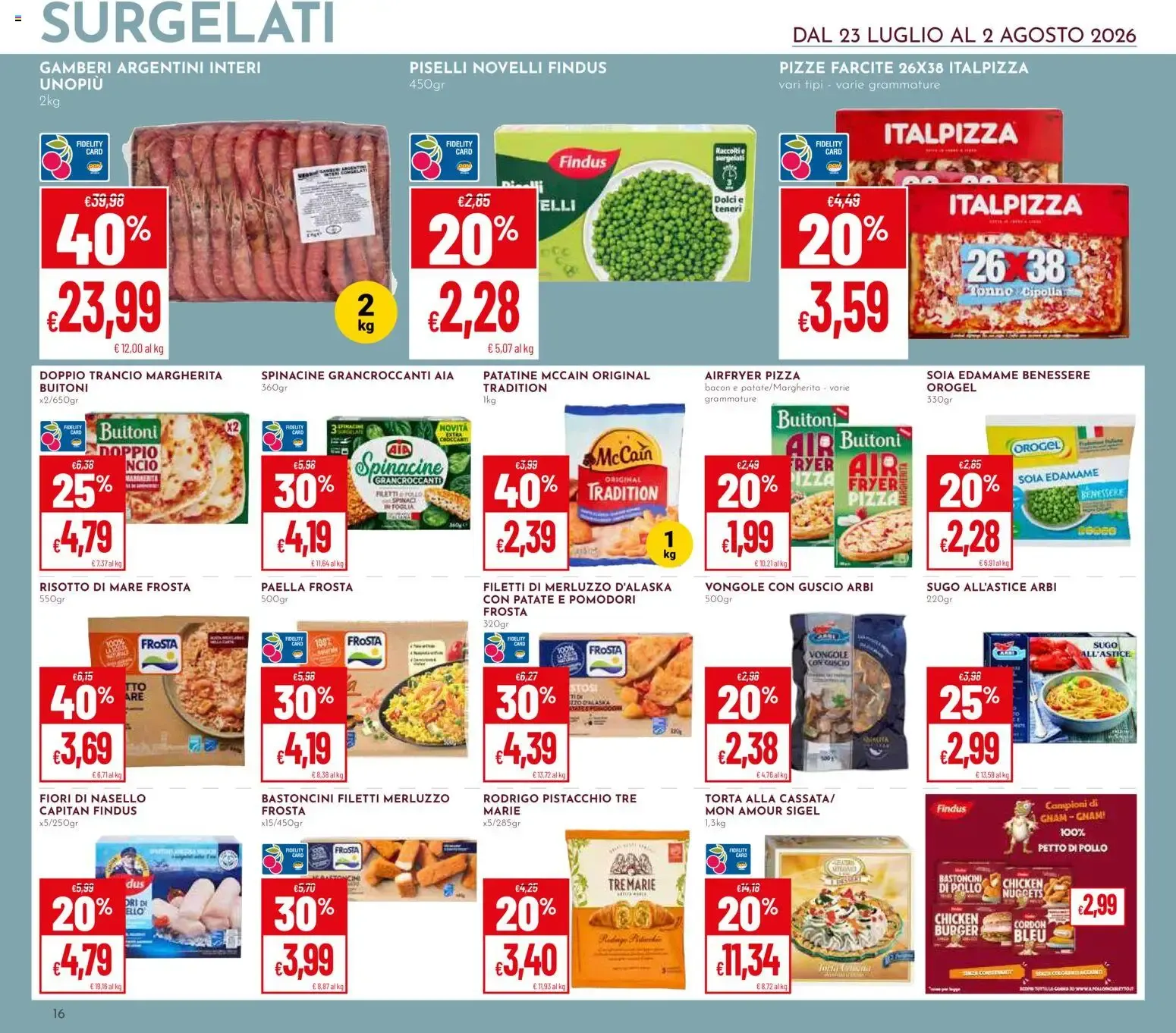 LA SARDEGNA DA GUSTARE da 23 luglio a 2 agosto di 2026 - Pagina del volantino 16