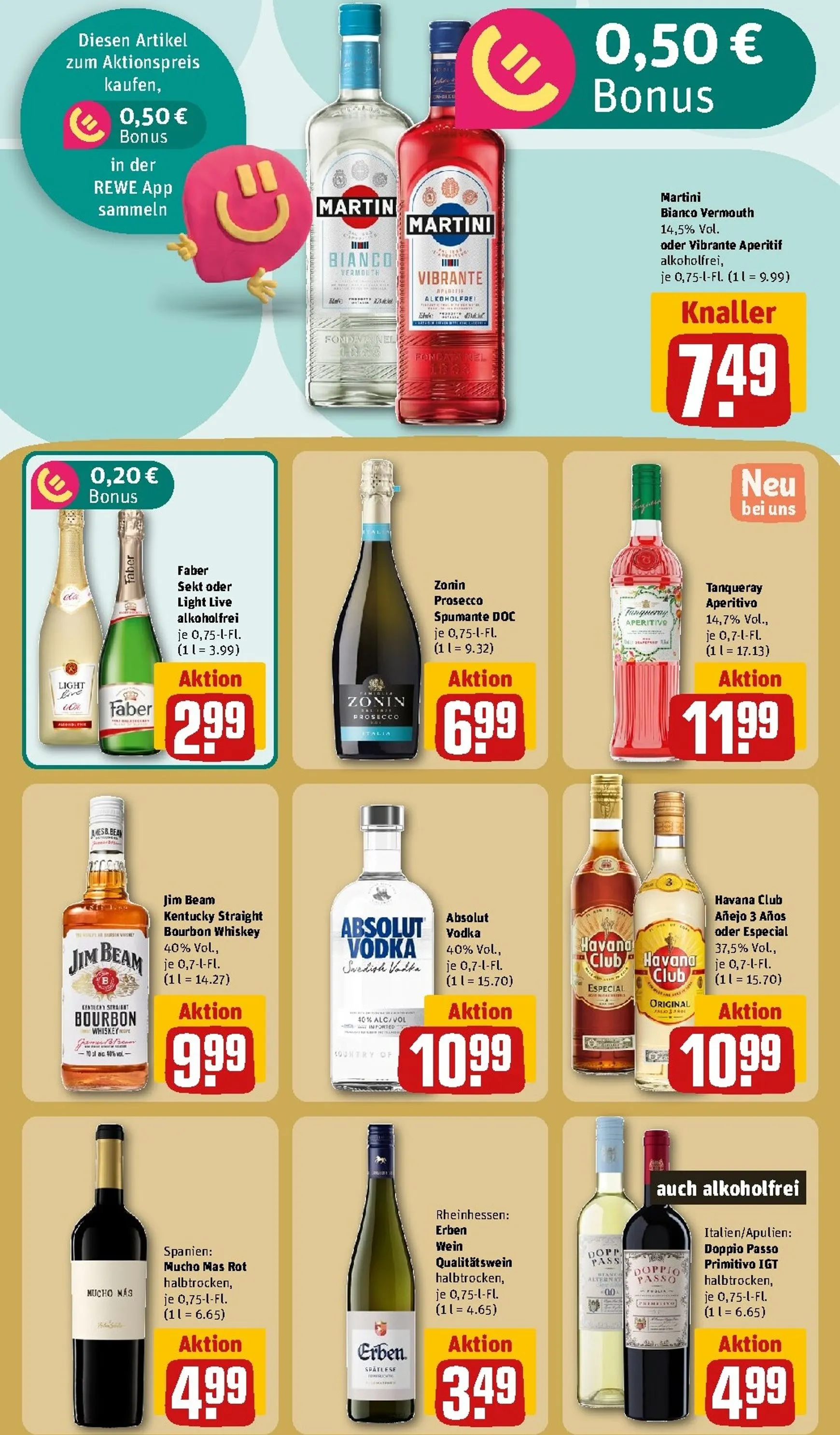 REWE Arina Fester Dein Markt von 24. August bis 30. August 2026 - Prospekt seite 21