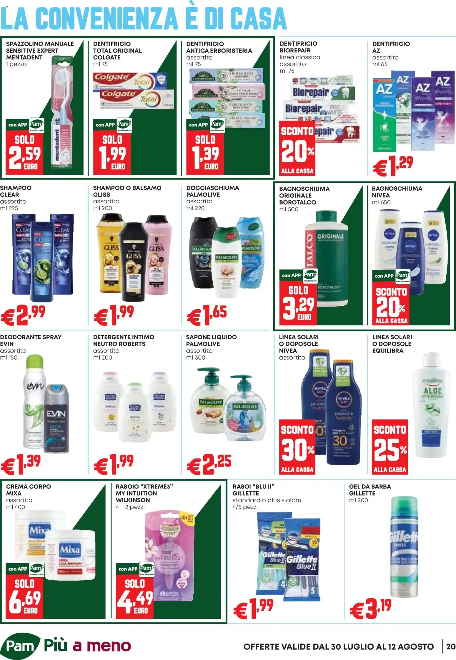 Nuovo PAM volantino Occasioni Extra dal 30/07/2026 > offerte anteprima 🛍️ da 30 luglio a 12 agosto di 2026 - Pagina del volantino 20