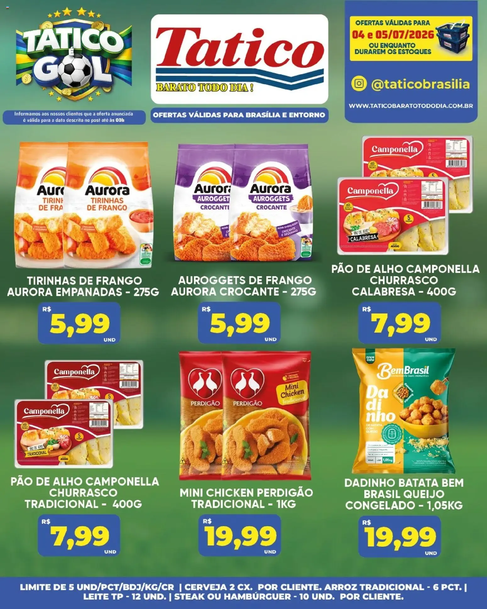 Encarte de Tatico ofertas Fim de Semana de 04/07/2026 | Promoções Online 4 de julho até 5 de julho 2026 - Pagina 16