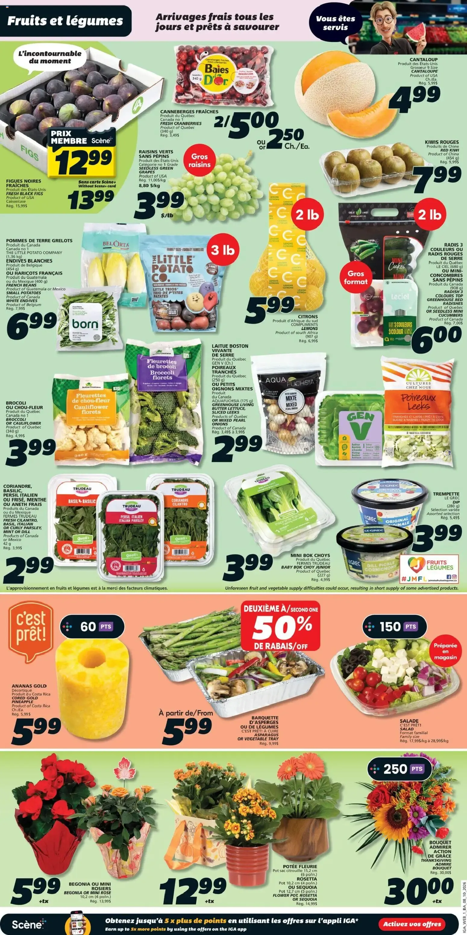 IGA weekly flyer / circulaire from Oct 8, 2026 > weekly specials & deals from October 8 to October 14 2026 - flyer page 4