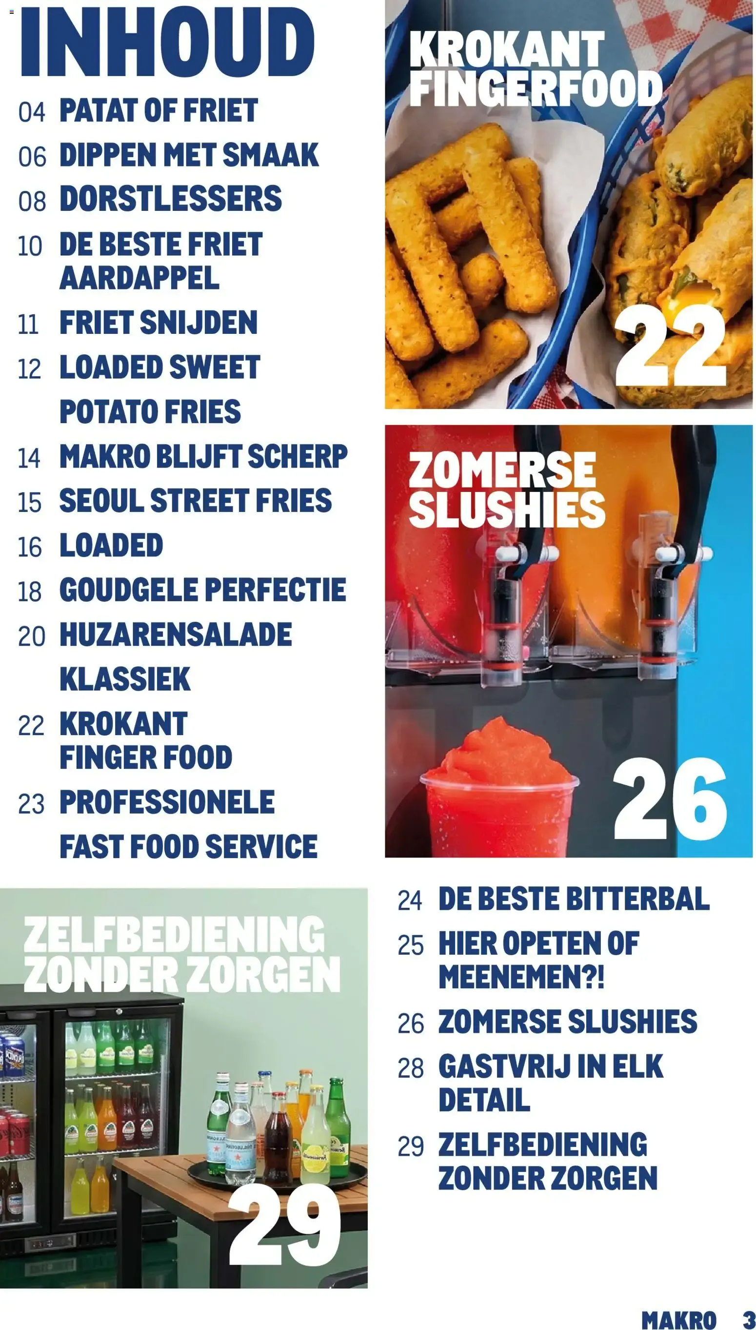 MAKRO HORECA MAGAZINE - FAST FOOD SERVICE van 15 juli tot 31 december 2026 - Folder pagina 3