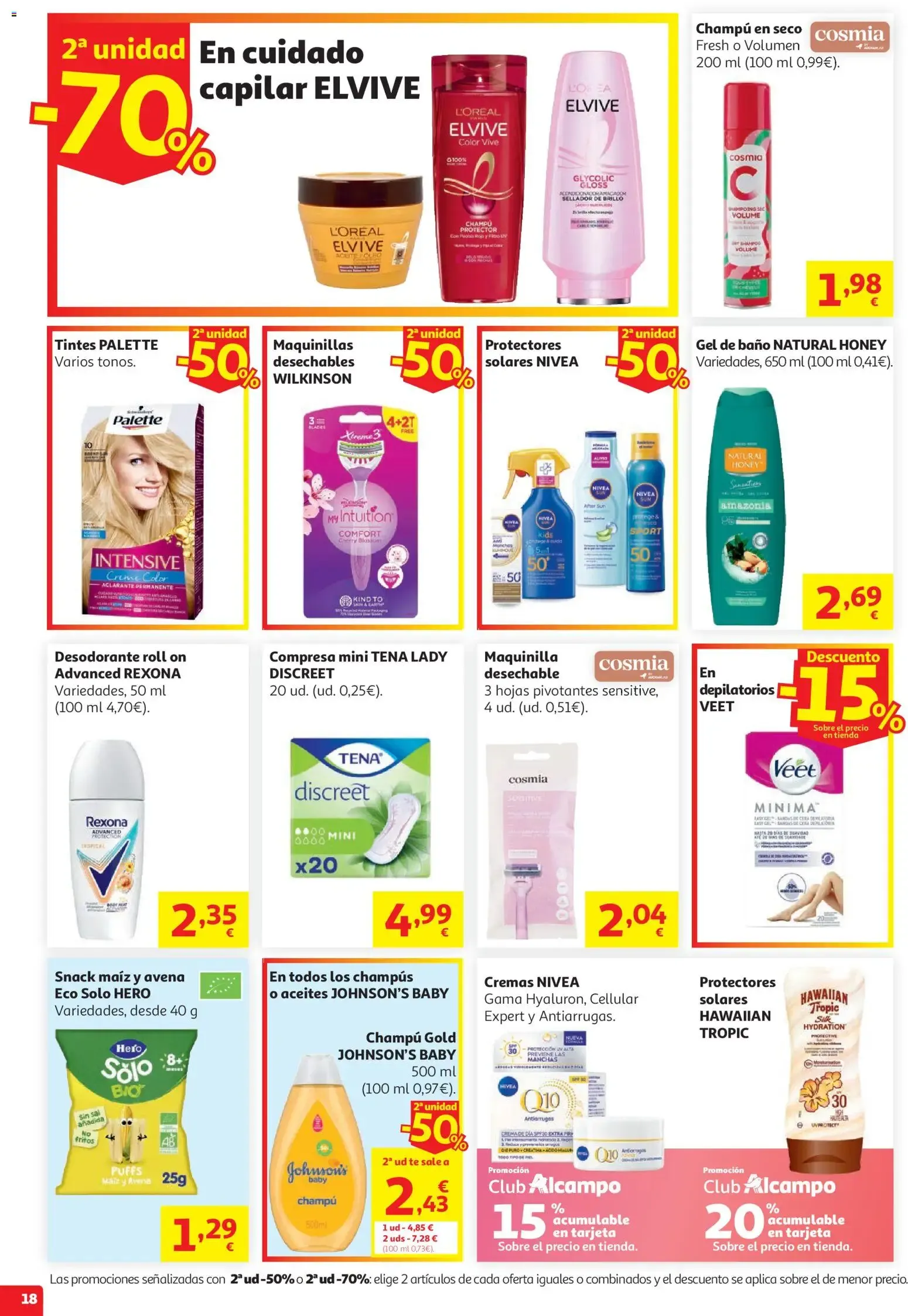 Catálogo de Alcampo: Estiu Fruiter y Ofertas Isabel 3x2 15 de julio al 28 de julio 2026 - Página 18