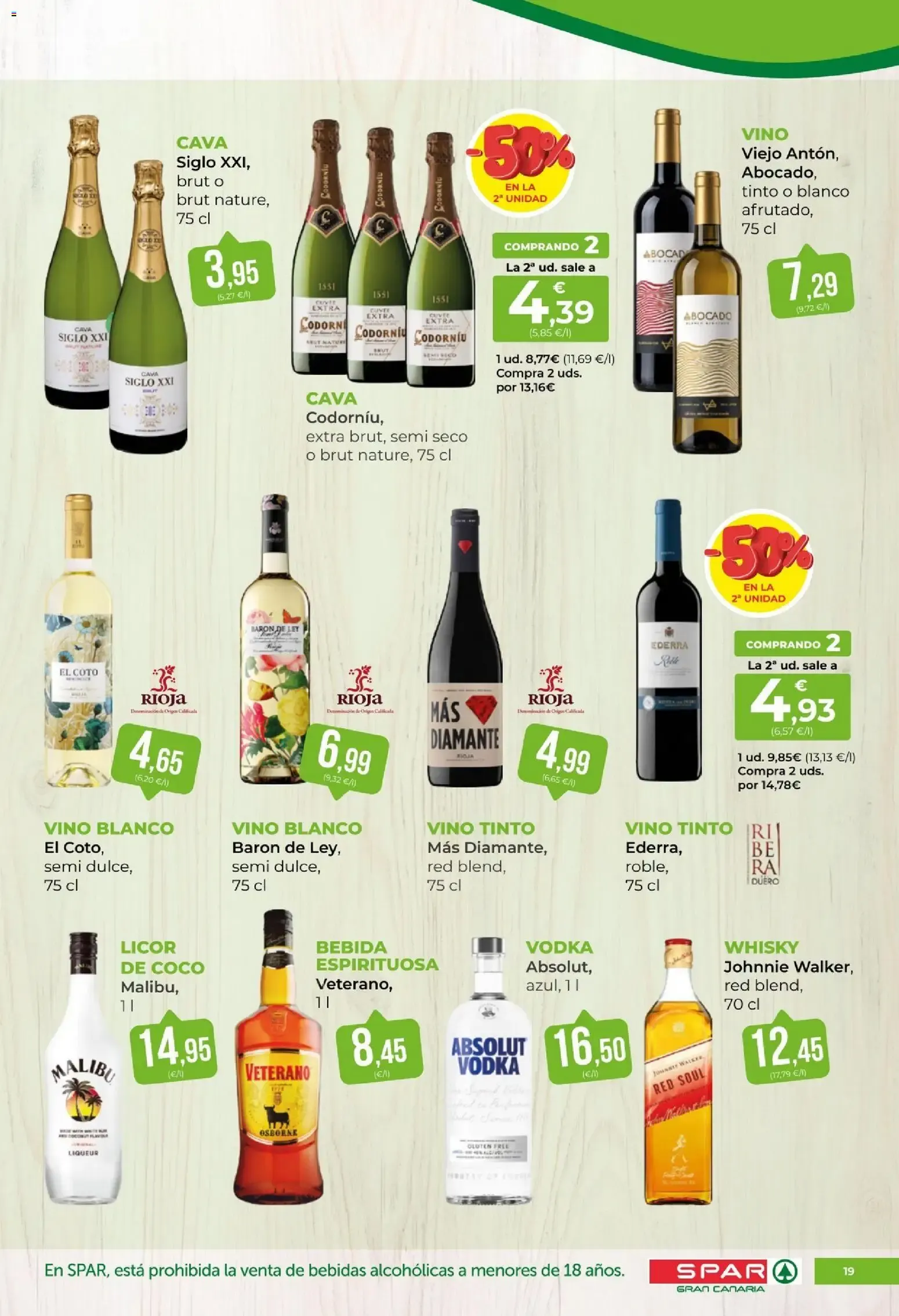 Catálogo de Spar folleto 30/10/2026 - 12/11/2026 30 de octubre al 12 de noviembre 2026 - Página 19