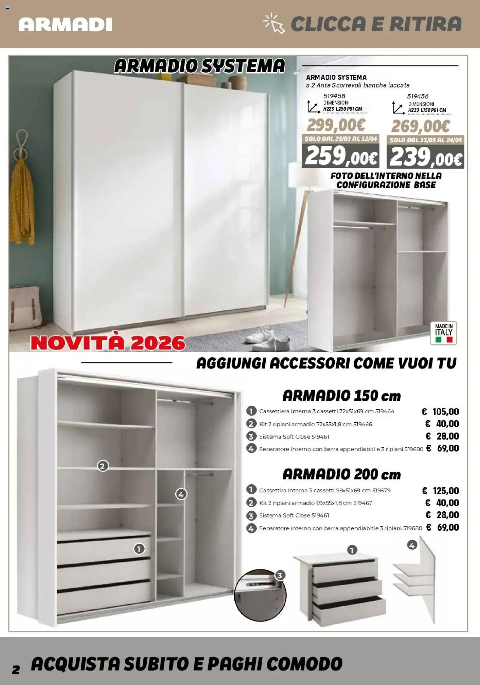 Orizzonte Catalogo Mobile 2026 da 16 gennaio a 27 settembre di 2026 - Pagina del volantino 2