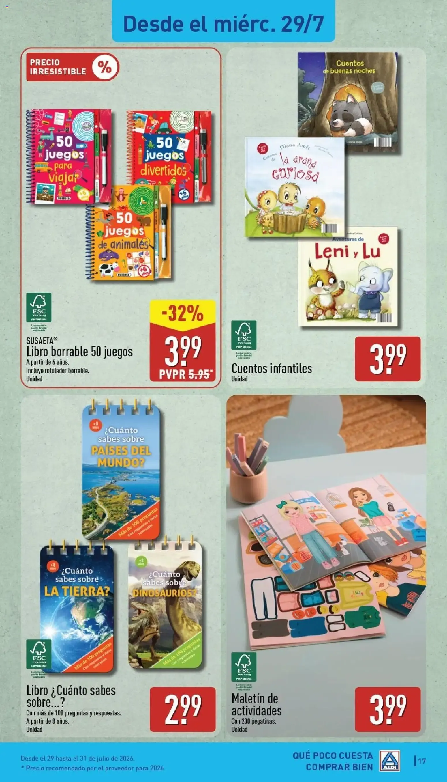 Catálogo de Aldi: Frescura a precios para tirarse a la piscina 27 de julio al 2 de agosto 2026 - Página 17
