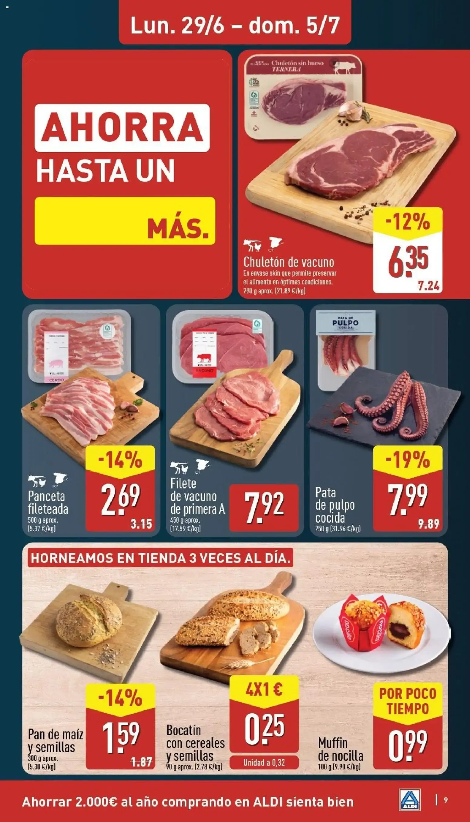 Catálogo de Aldi folleto Península del 29/06/2026 | Catálogo 29 de junio al 5 de julio 2026 - Página 9