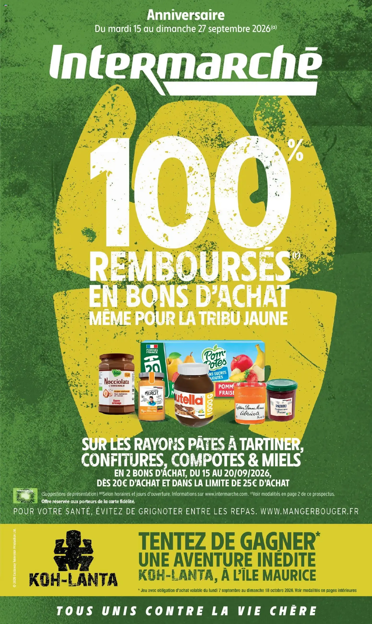 Intermarché - C'est notre anniversaire à partir du 15/09/2026 - promo en ligne du 15 septembre au 27 septembre 2026 - Catalogue page 1