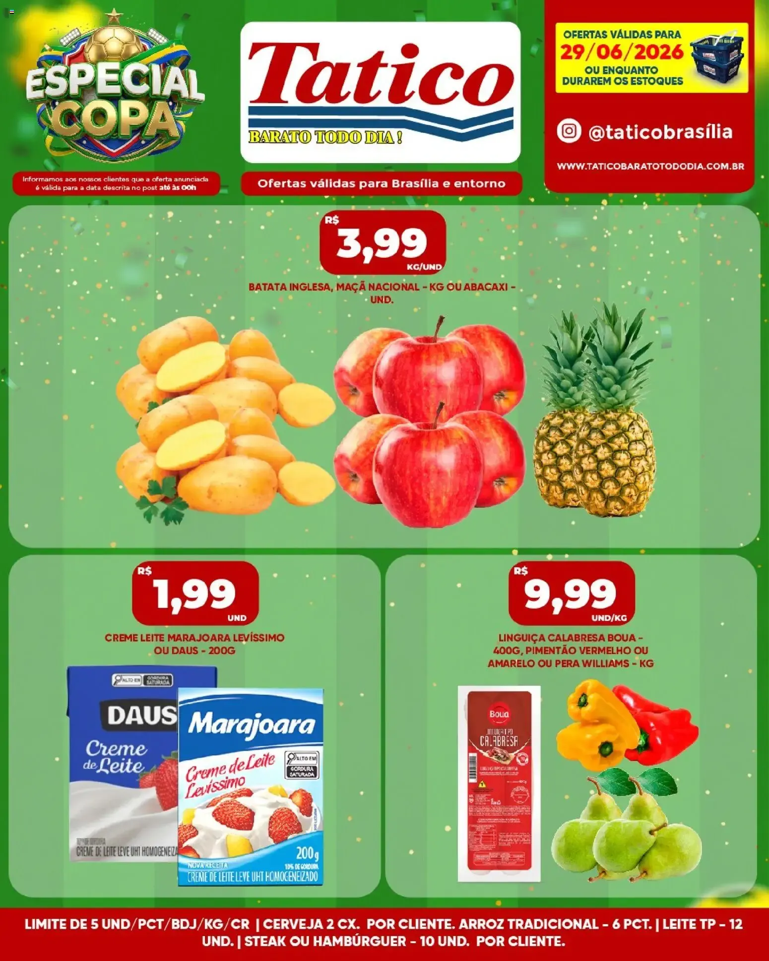Encarte de Tatico ofertas do Dia de 29/06/2026 | Promoções Online 29 de junho até 29 de junho 2026 - Pagina 2