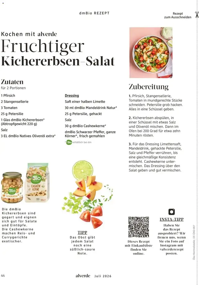 dm Magazin alverde - Mit Mission bei Miss Germany von 1. Juli bis 31. Juli 2026 - Prospekt seite 44