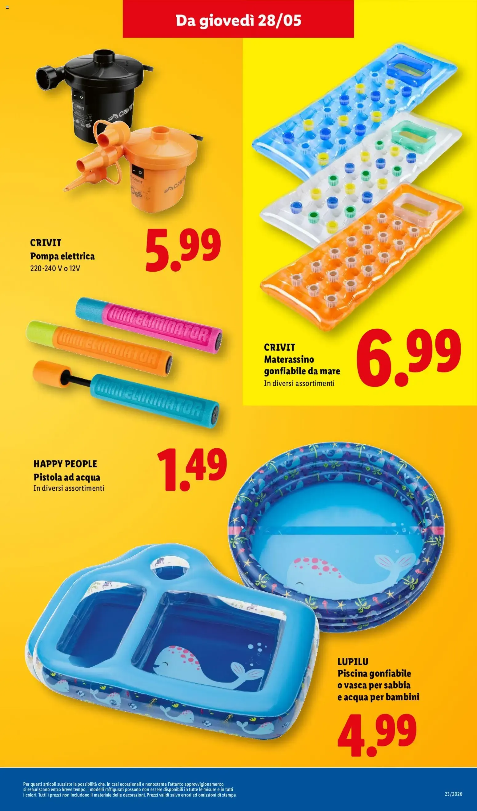 Con Lidl vivi un'estate che vale davvero. da 28 maggio a 26 agosto di 2026 - Pagina del volantino 3