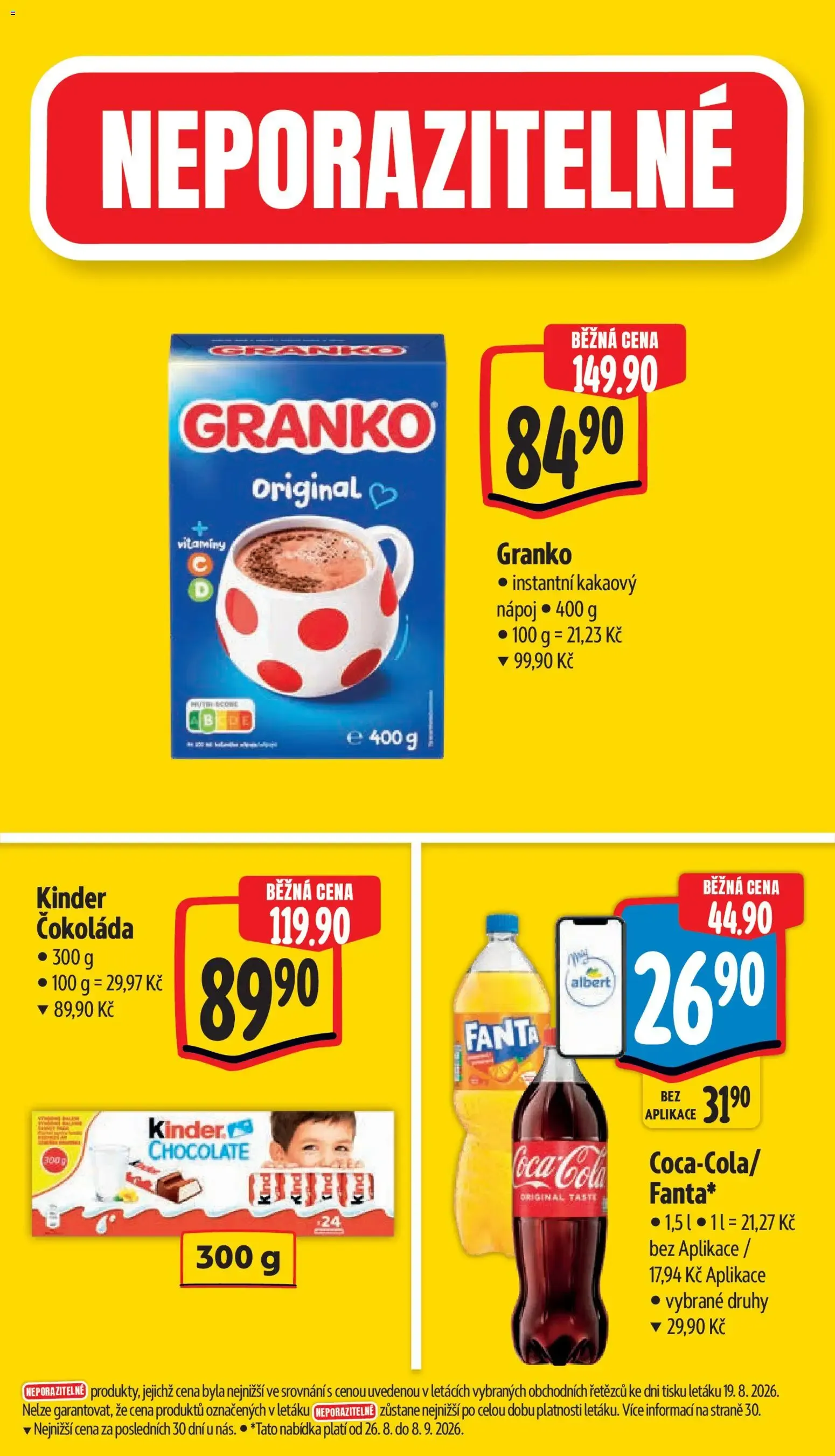 Albert leták - Hypermarket - Strakonice od 26.08.2026 - Akční leták - 26. srpna 1. září 2026 - Page 5