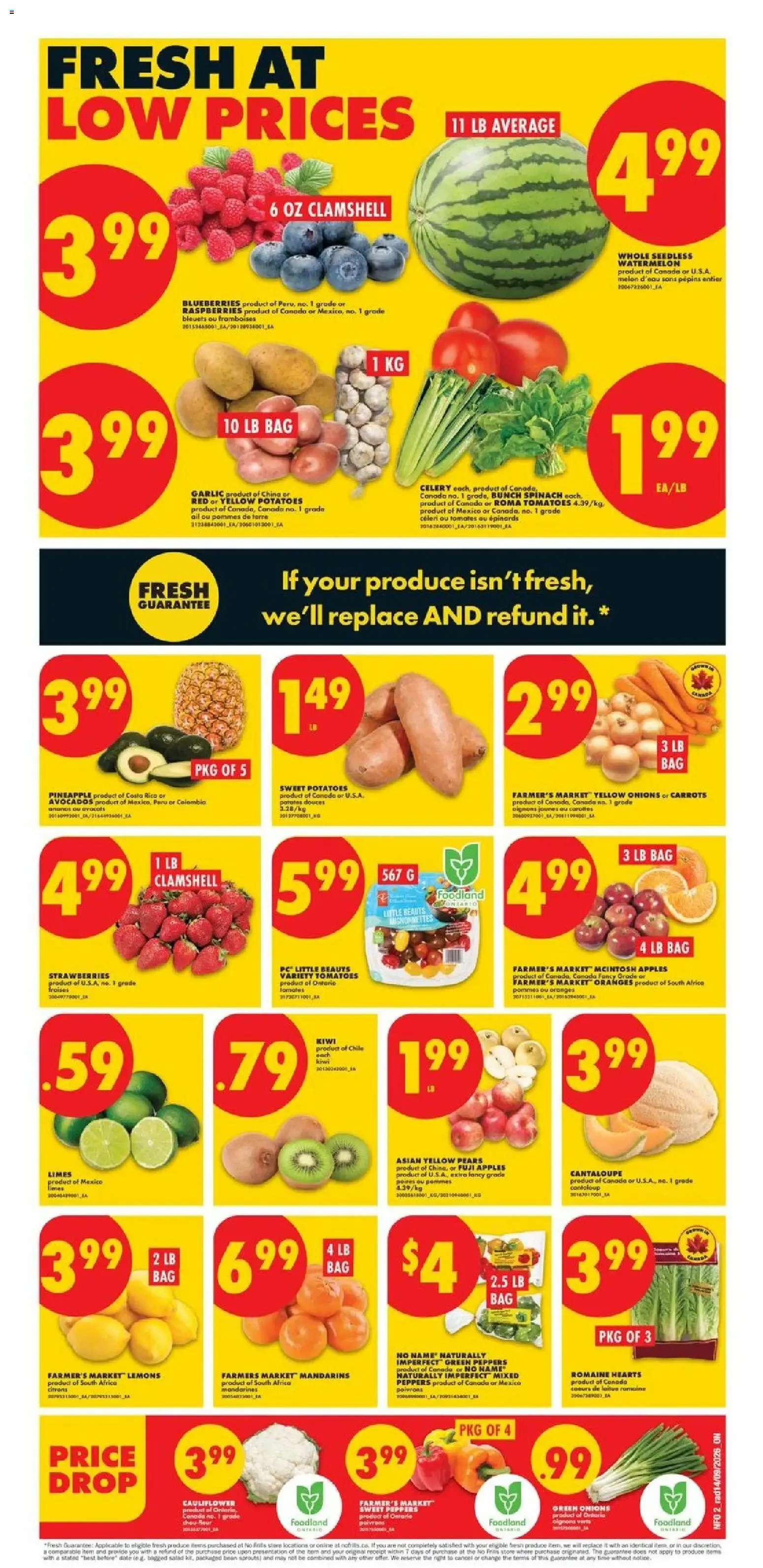 No Frills weekly flyer - ON from Sep 17, 2026 > weekly specials & deals from September 17 to September 23 2026 - flyer page 2
