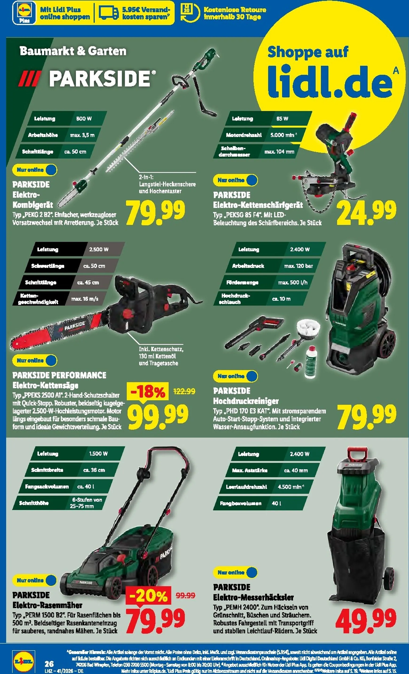 Lidl Prospekt nächste Woche – von Montag 05.10.2026 bis Samstag 10.10.2026 von 5. Oktober bis 10. Oktober 2026 - Prospekt seite 45