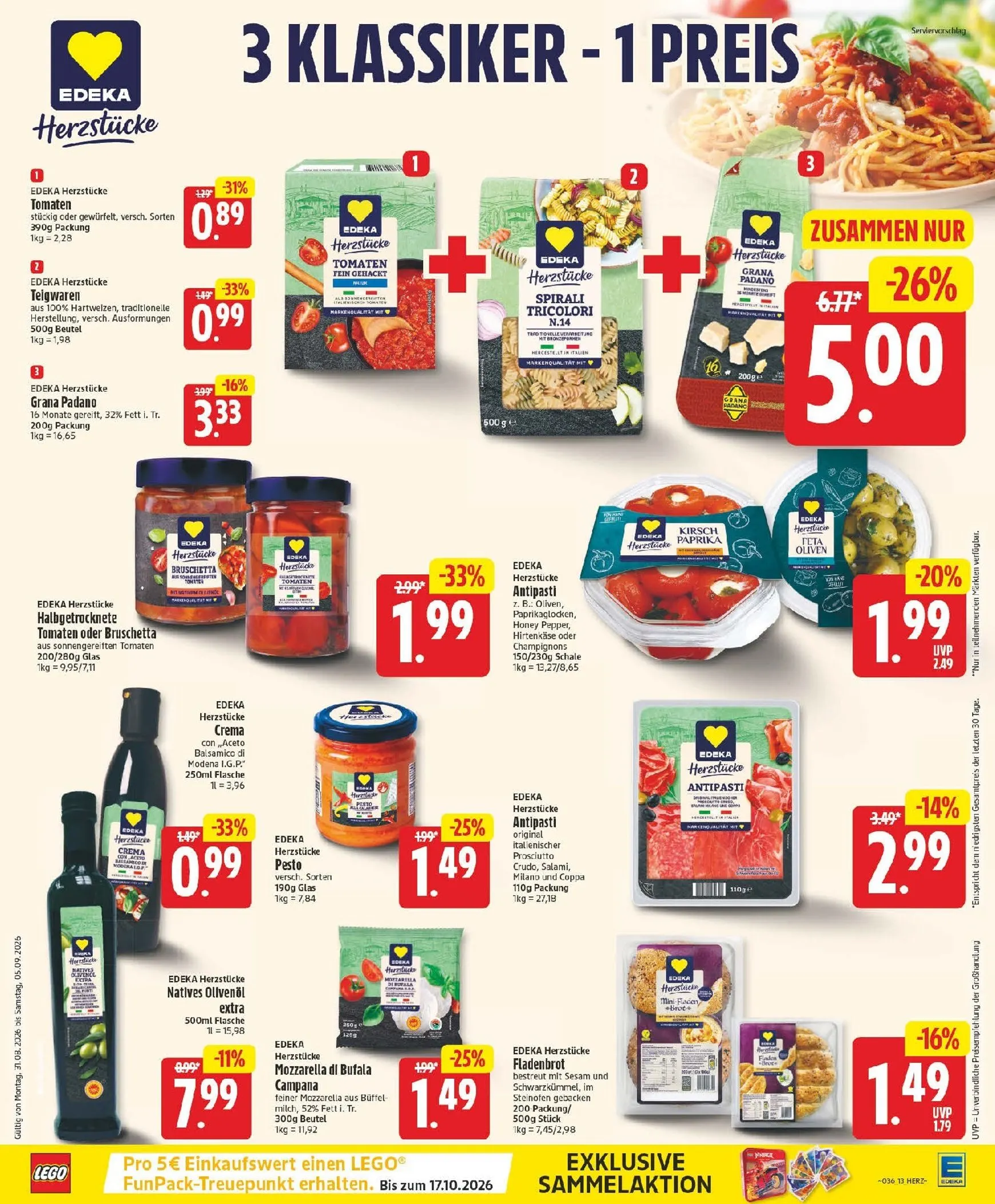 Edeka Prospekt nächste Woche – von Montag 31.08.2026 bis Samstag 05.09.2026 von 31. August bis 5. September 2026 - Prospekt seite 15