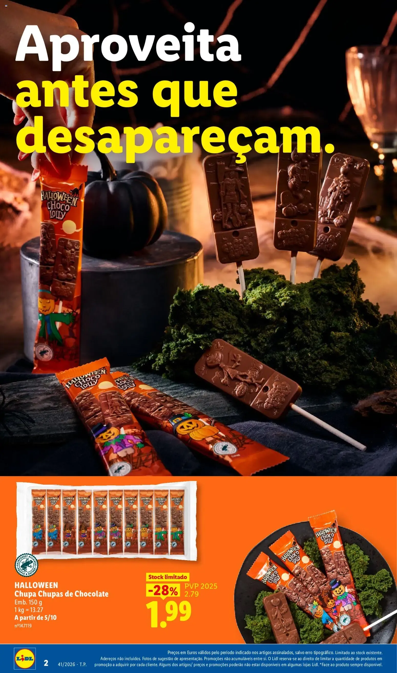 Folheto Lidl Folheto Especial Halloween » de 05/10/2026 - 01/11/2026 de 5 de outubro até 1 de novembro 2026 - Pagina 2