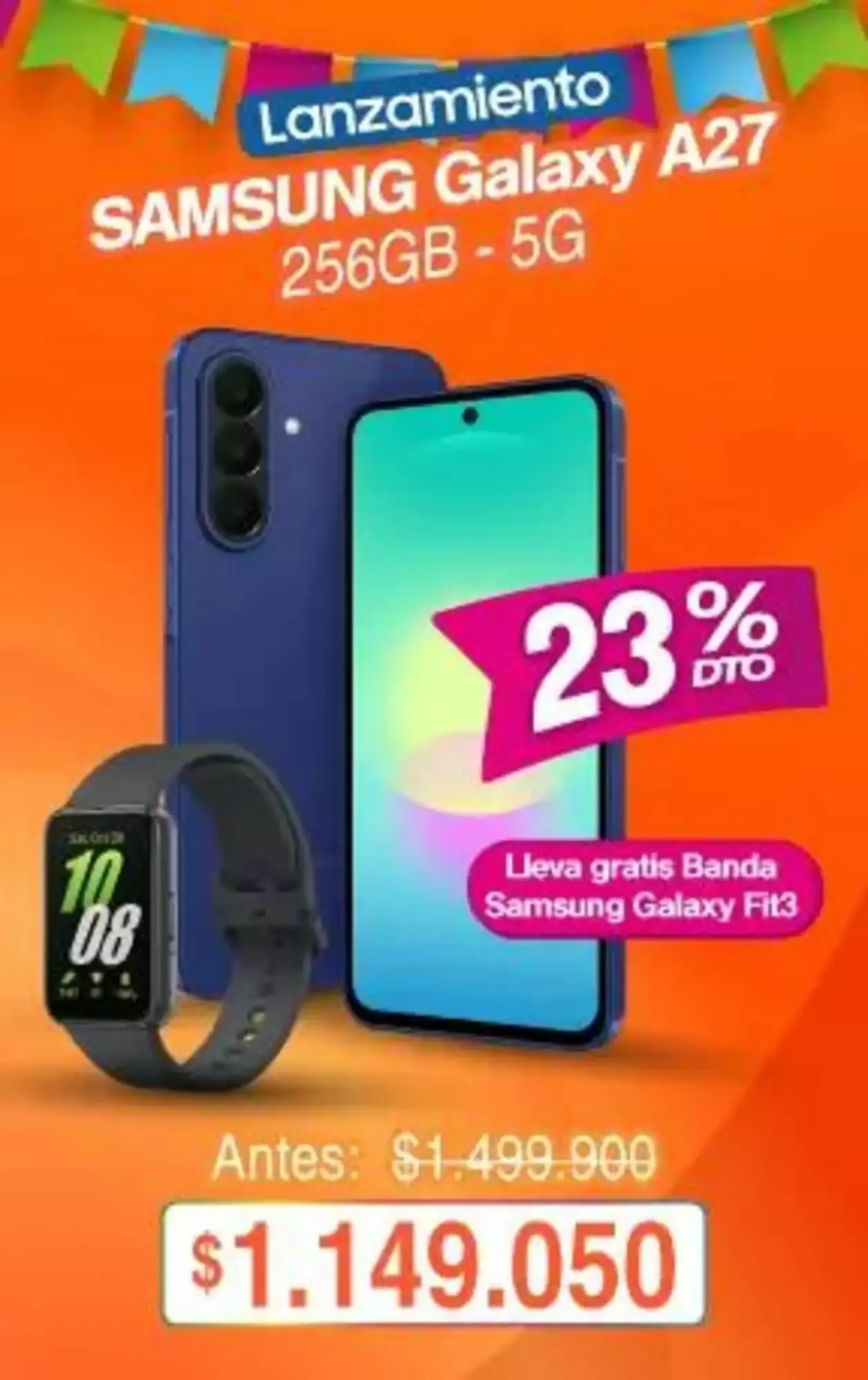 Catalogo de Lanzamiento SAMSUNG Galaxy A27 256GB - 5G 8 de agosto al 23 de agosto 2026 - Pag 1