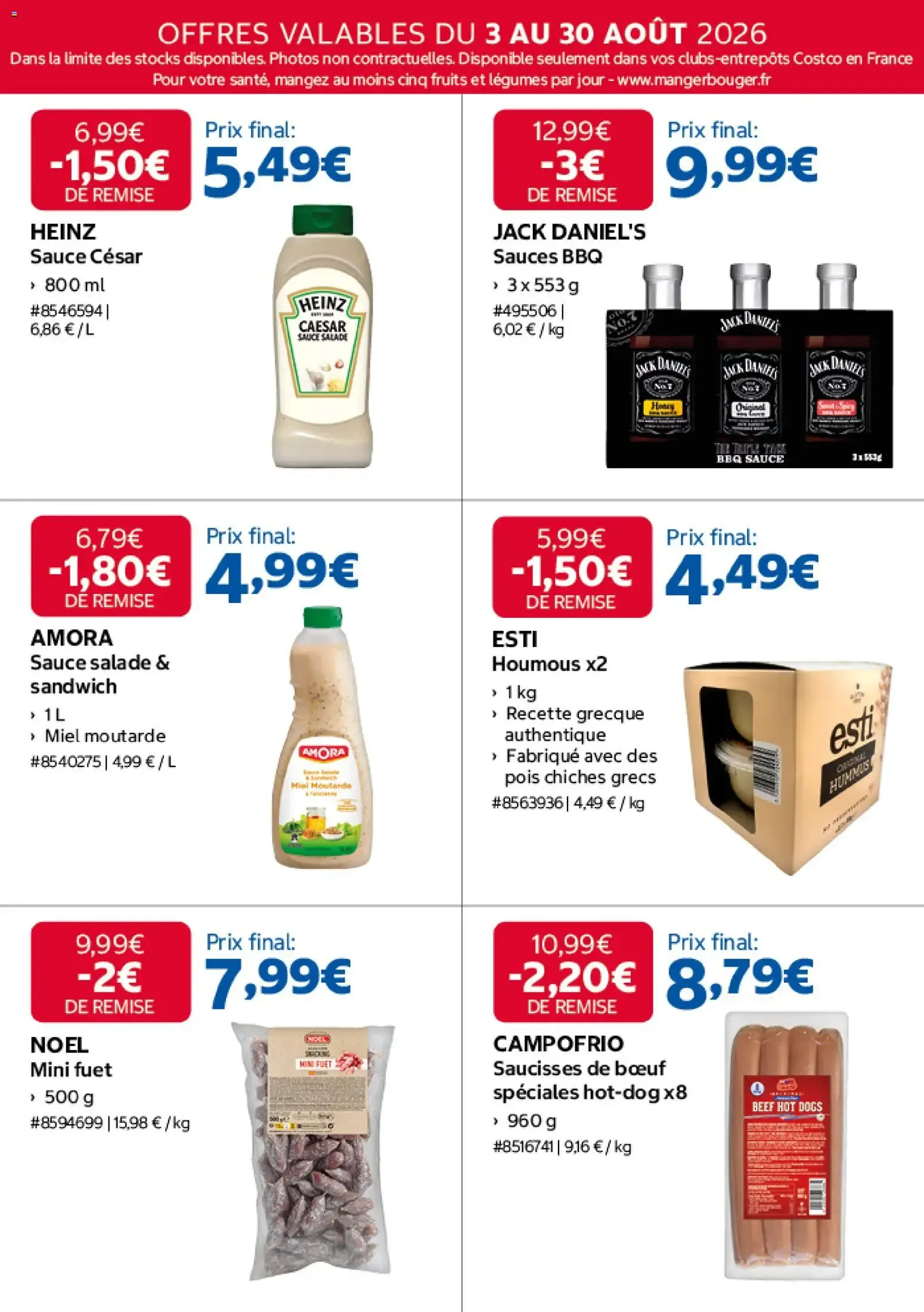 Costco catalogue à partir du 03/08/2026 - promo en ligne du 3 août au 30 août 2026 - Catalogue page 16