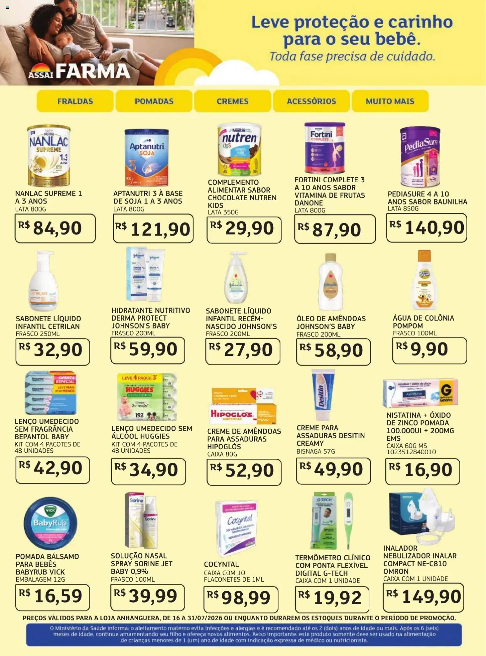 Encarte de Assaí Farma - Grandes Ofertas de Inauguración 16 de julho até 31 de julho 2026 - Pagina 3