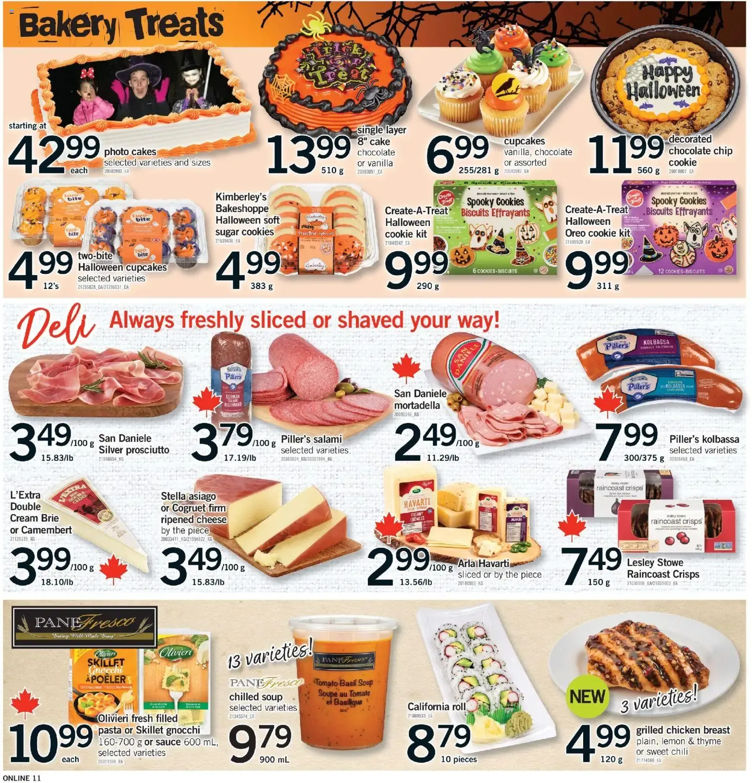 Fortinos weekly flyer / circulaire from Oct 29, 2026 > weekly specials & deals from October 29 to November 4 2026 - flyer page 11